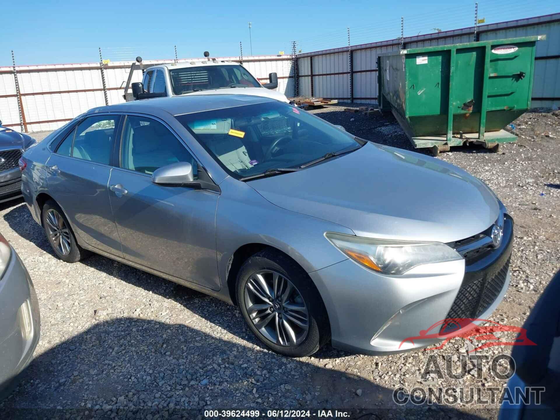 TOYOTA CAMRY 2016 - 4T1BF1FK9GU162357