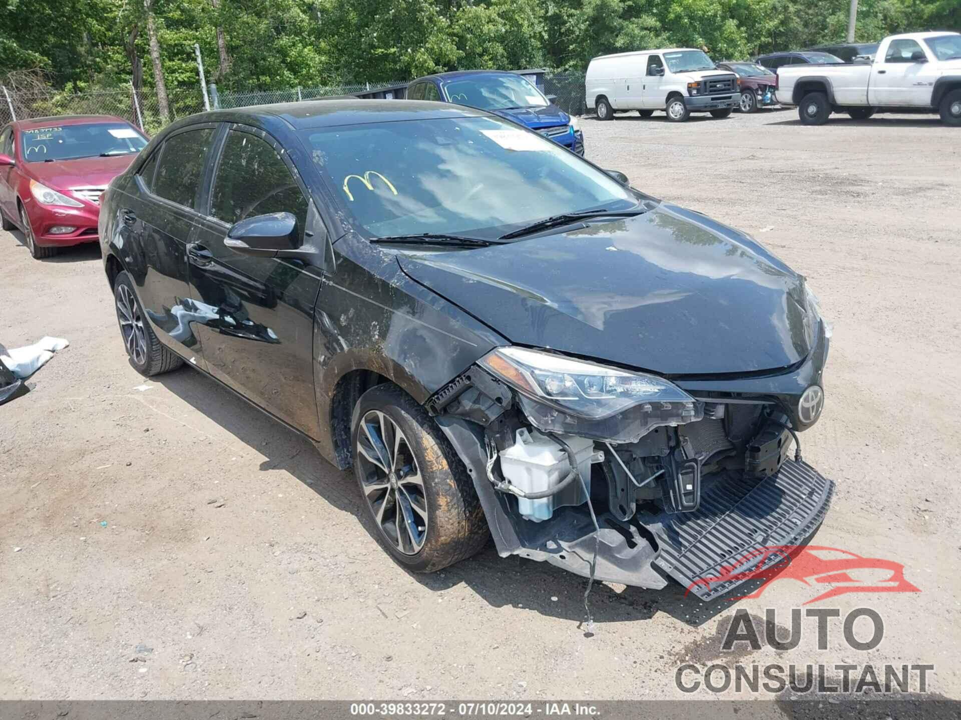 TOYOTA COROLLA 2017 - 2T1BURHE9HC909759