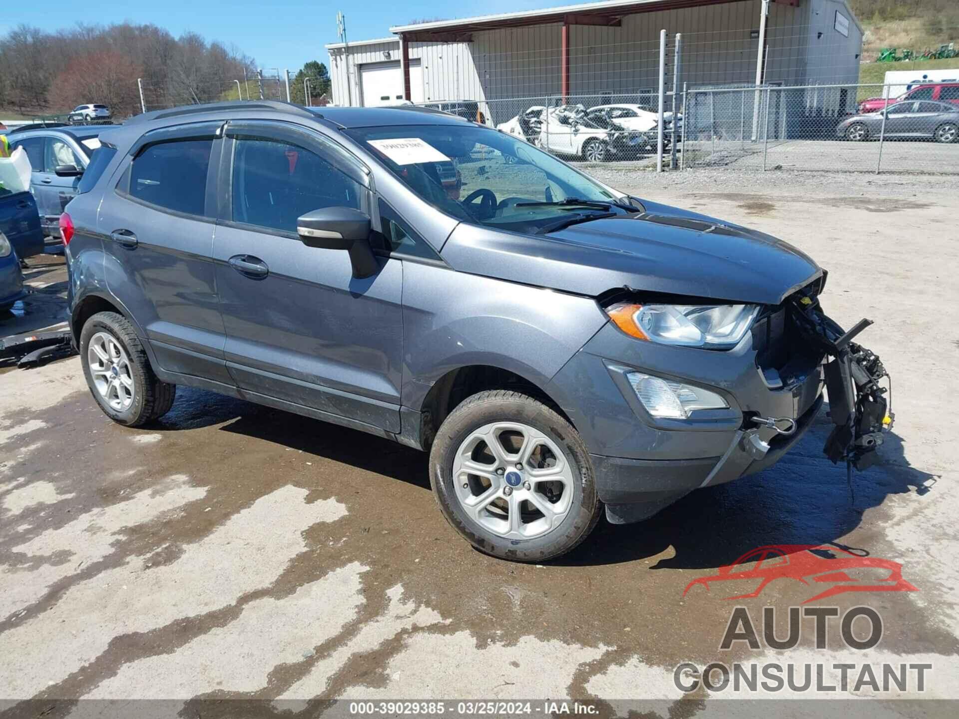 FORD ECOSPORT 2019 - MAJ6S3GL4KC286366