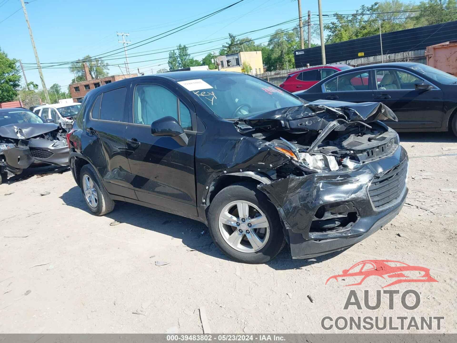 CHEVROLET TRAX 2020 - 3GNCJKSB7LL124088