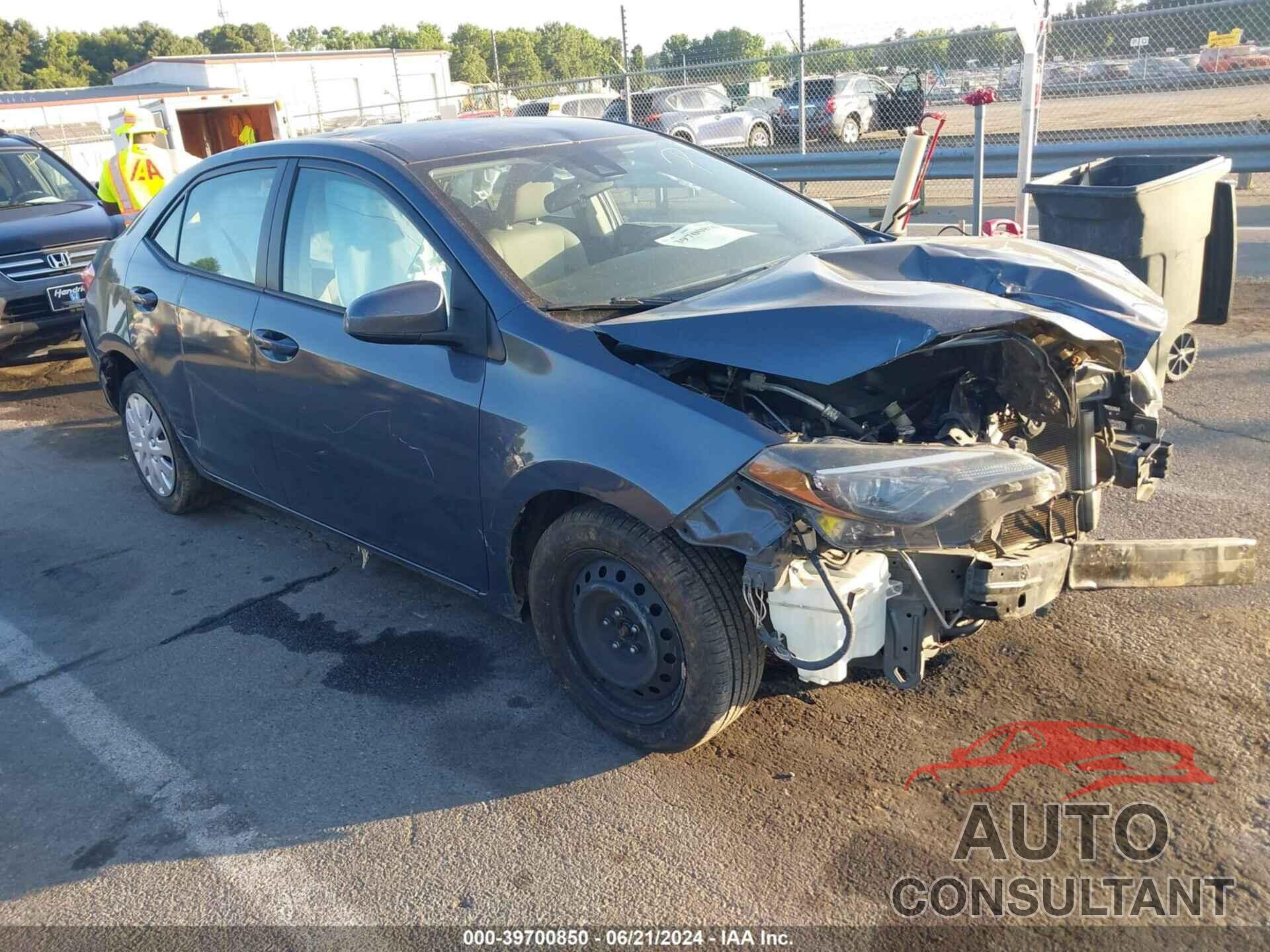 TOYOTA COROLLA 2017 - 2T1BURHE0HC849175