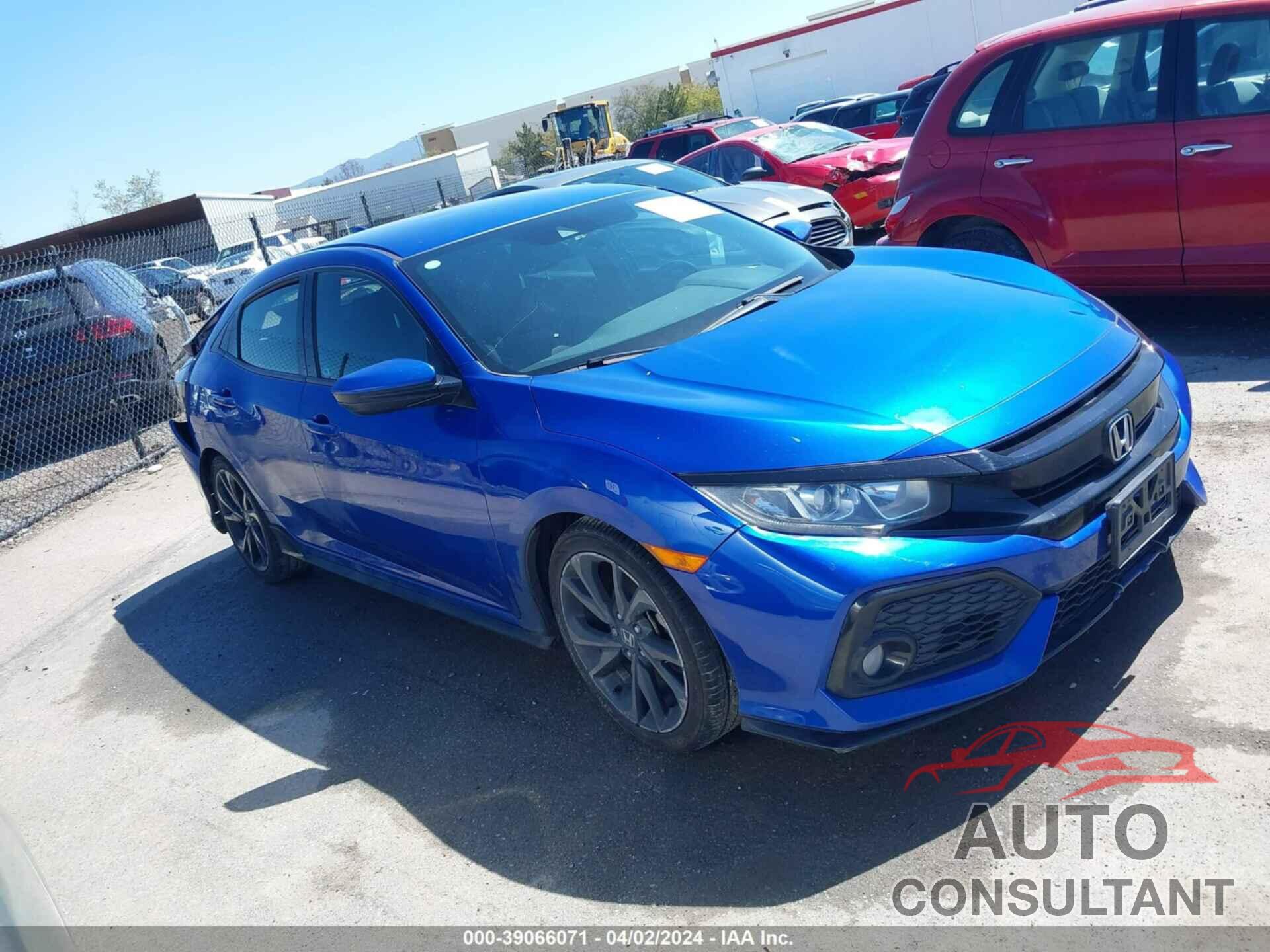 HONDA CIVIC 2019 - SHHFK7H40KU417724