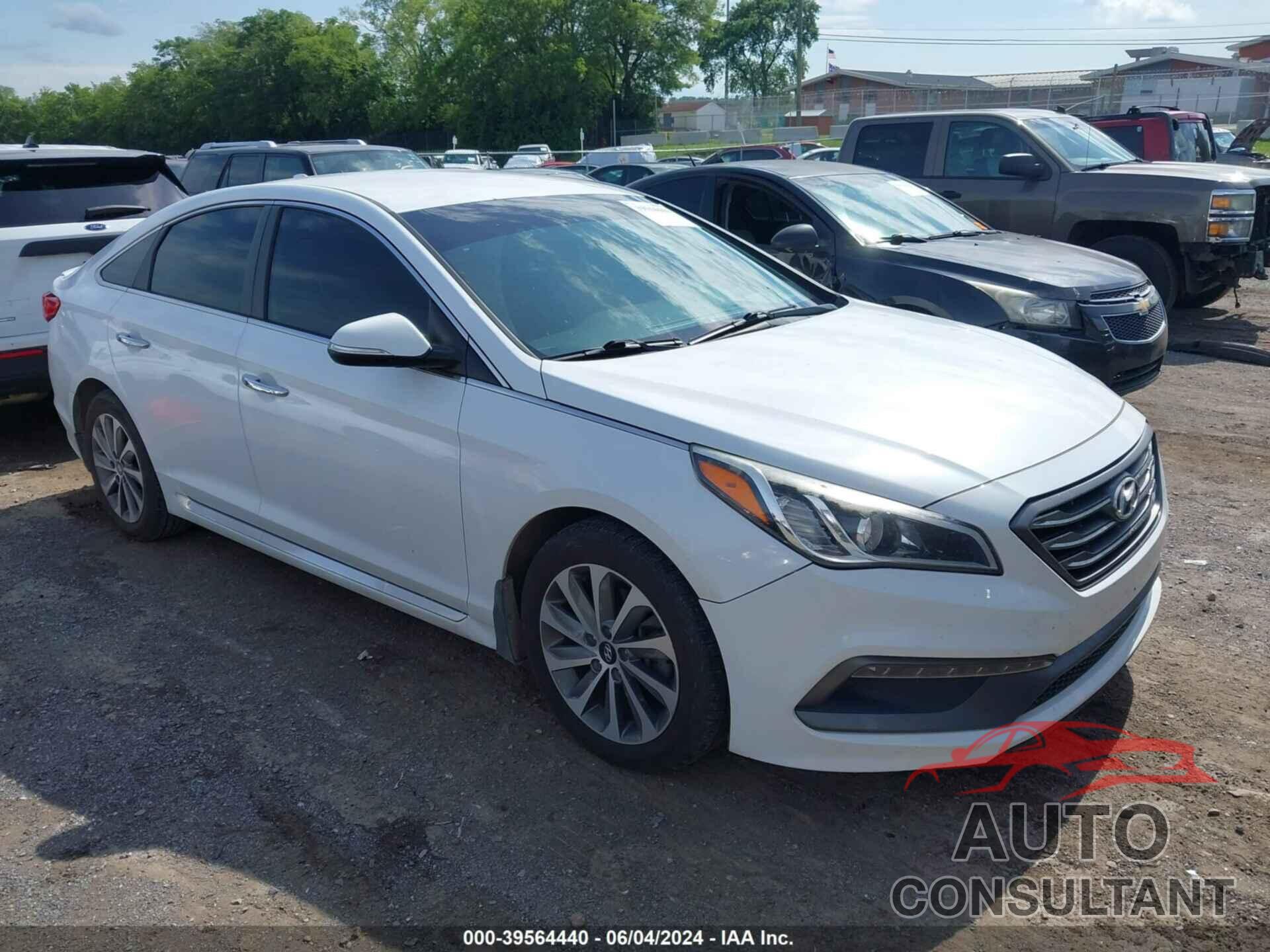 HYUNDAI SONATA 2016 - 5NPE34AF8GH267195