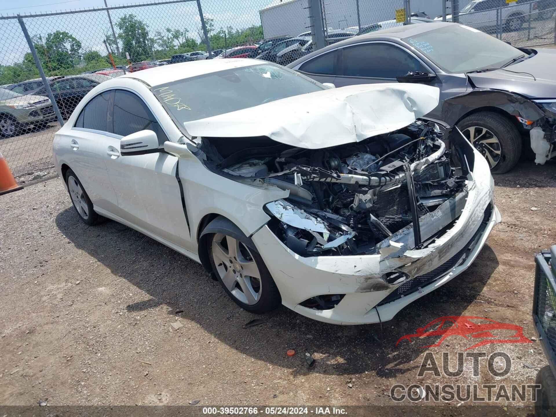 MERCEDES-BENZ CLA 250 2016 - WDDSJ4GB0GN355340