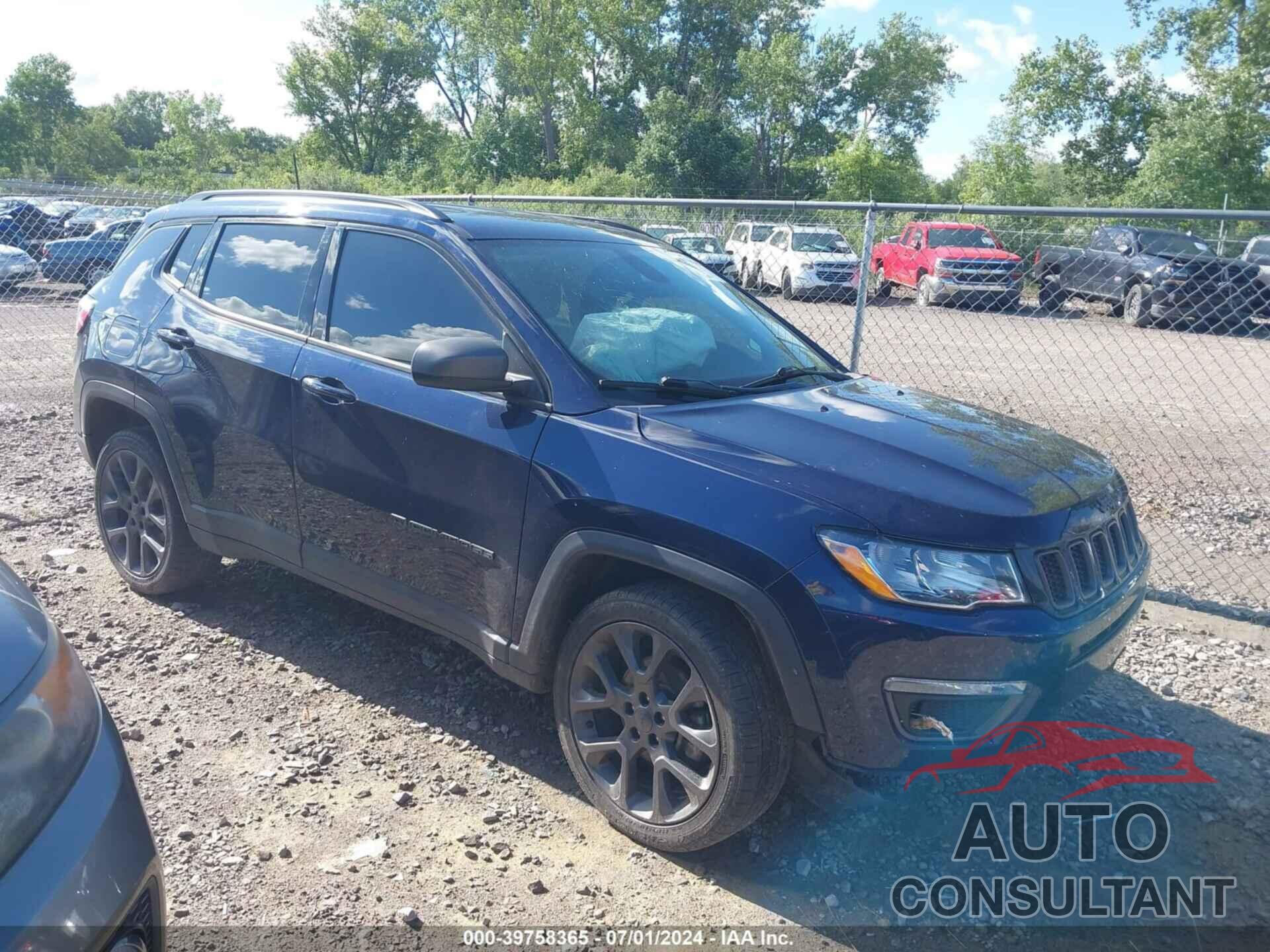 JEEP COMPASS 2021 - 3C4NJDEB6MT567147