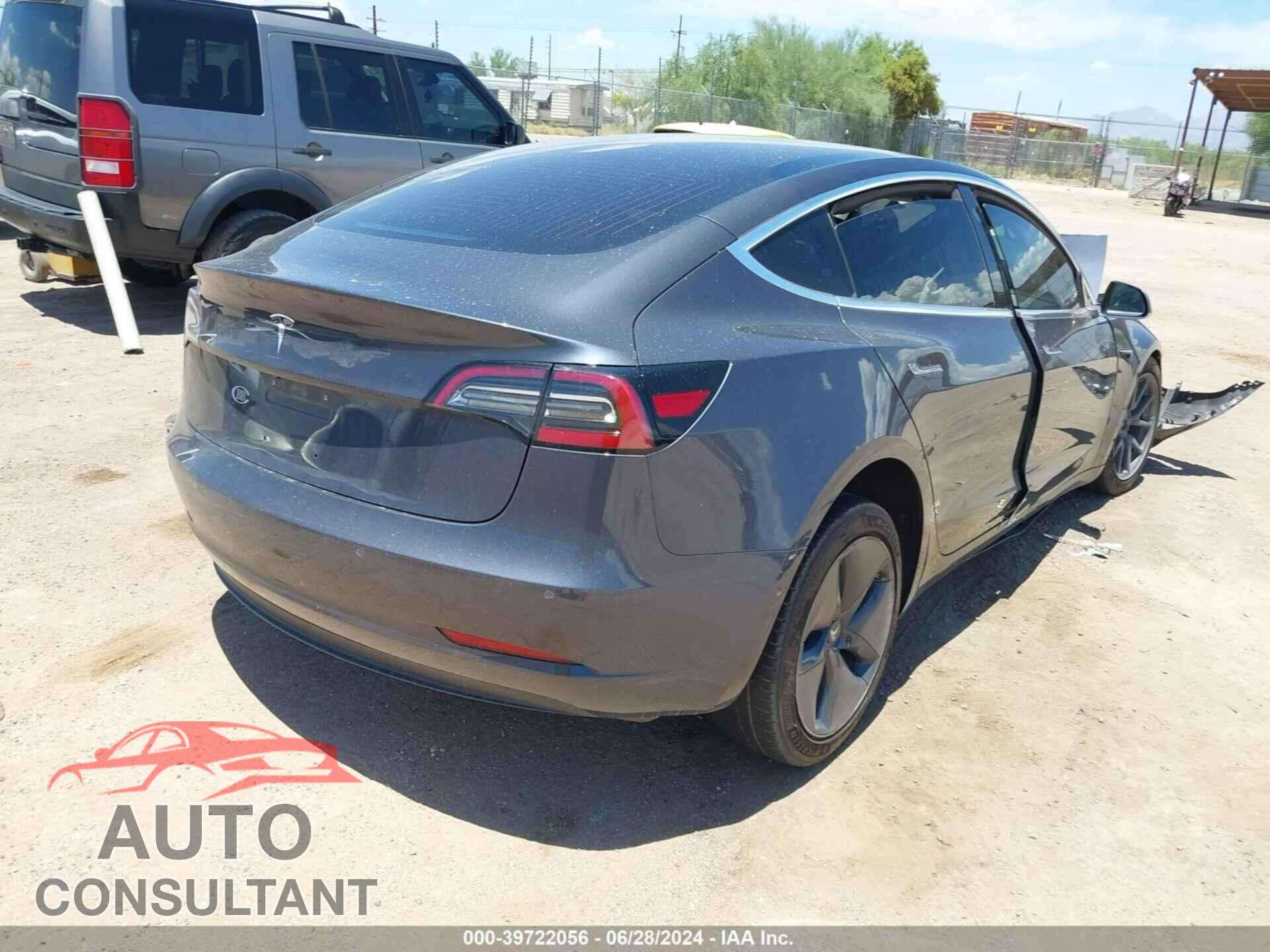 TESLA MODEL 3 2018 - 5YJ3E1EA9JF026606