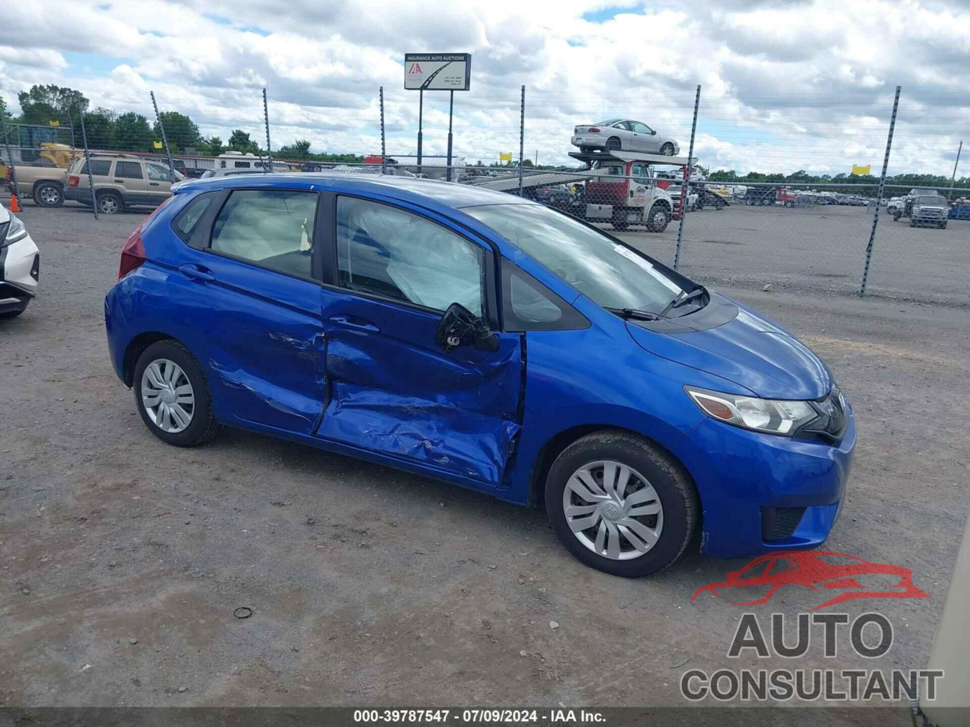 HONDA FIT 2017 - JHMGK5H52HS016916