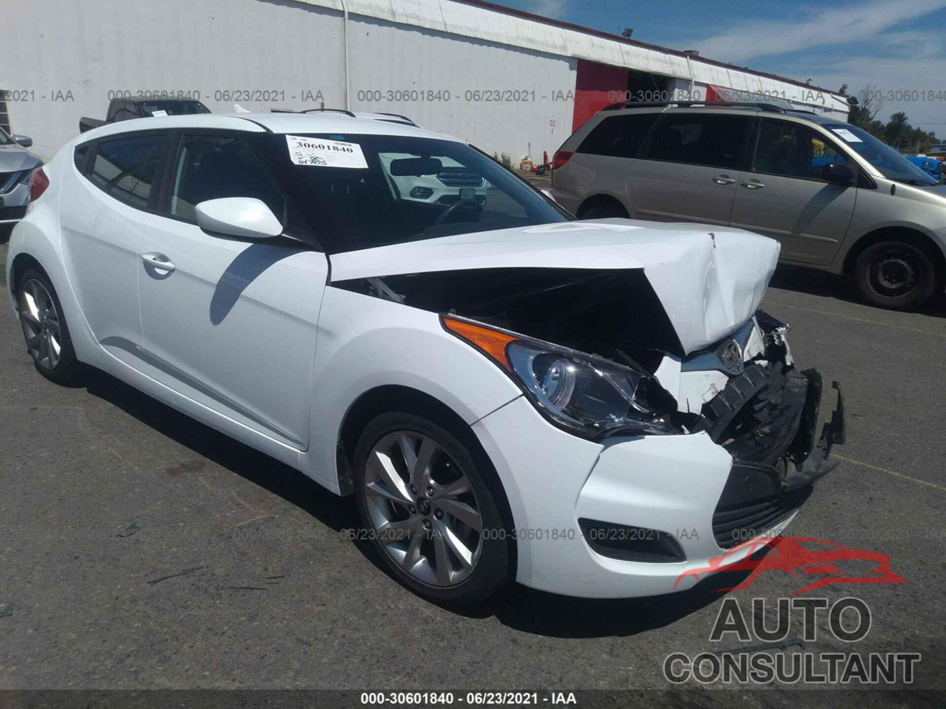 HYUNDAI VELOSTER 2016 - KMHTC6AD3GU288264