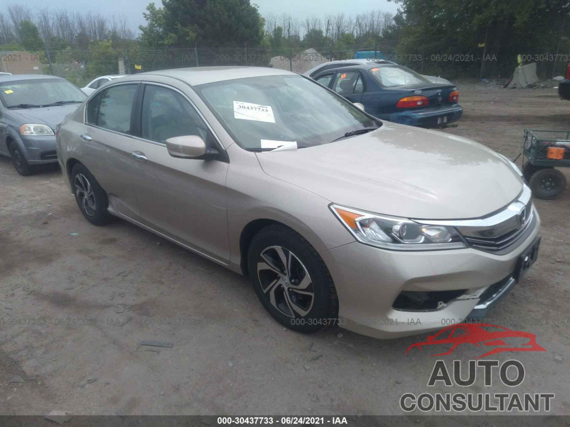 HONDA ACCORD SEDAN 2016 - 1HGCR2F30GA053982