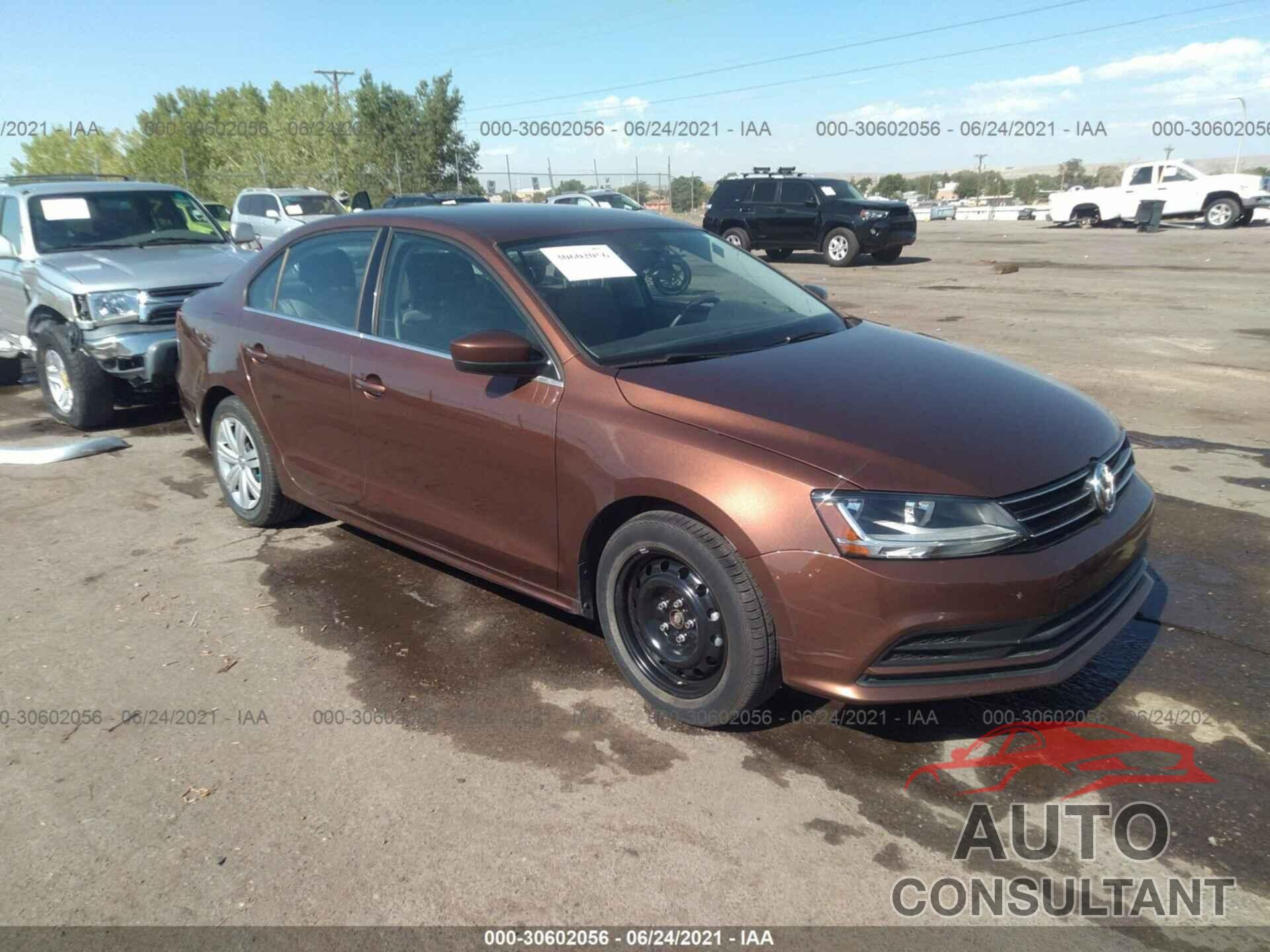 VOLKSWAGEN JETTA 2017 - 3VW2B7AJ0HM390719