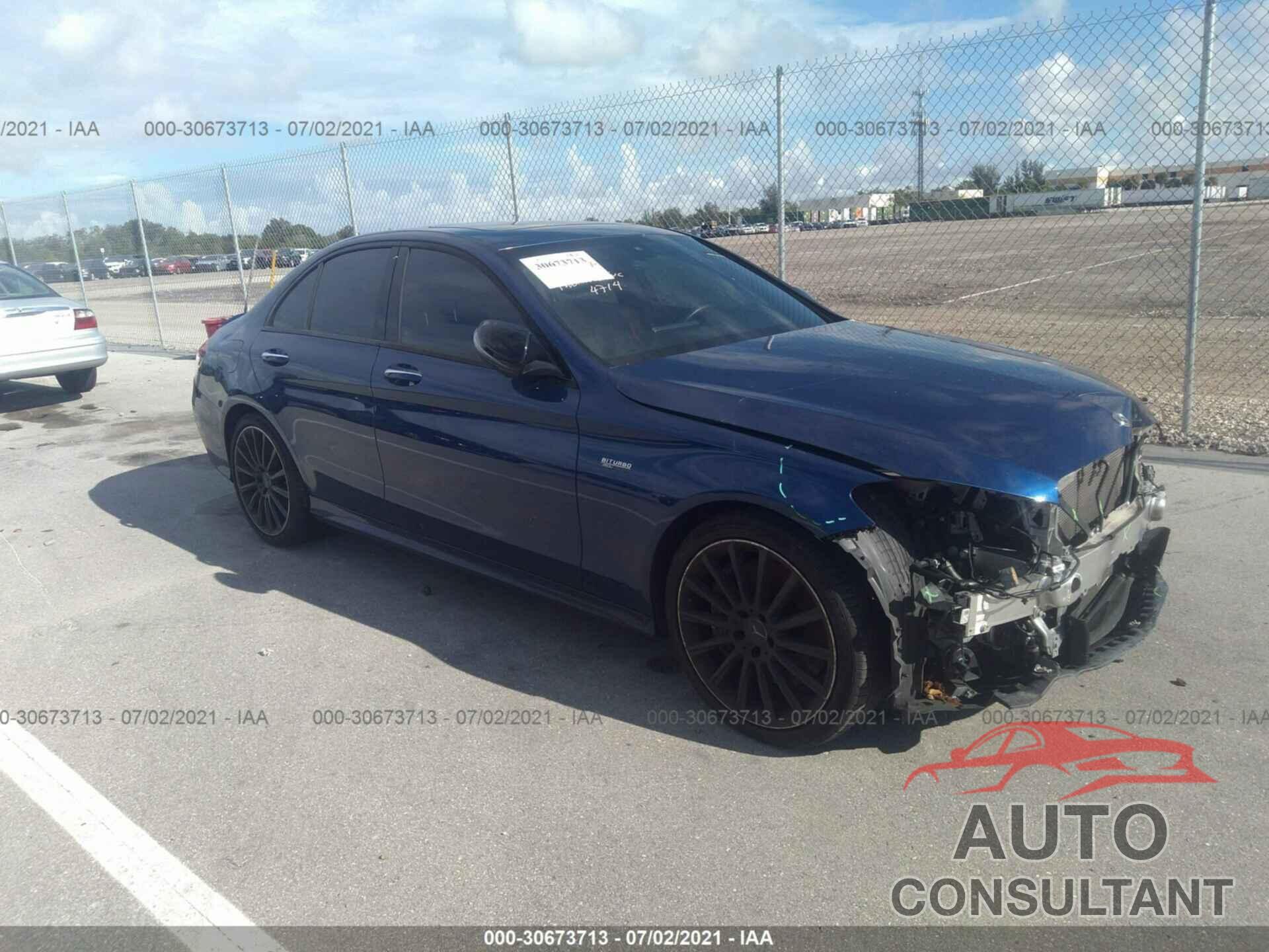 MERCEDES-BENZ C-CLASS 2019 - 55SWF6EB5KU313568