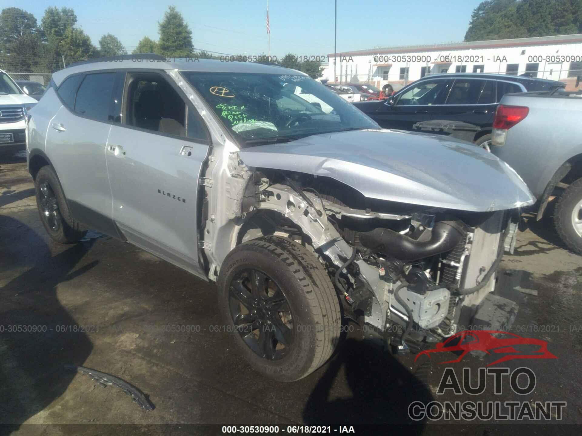 CHEVROLET BLAZER 2020 - 3GNKBBRA8LS542946