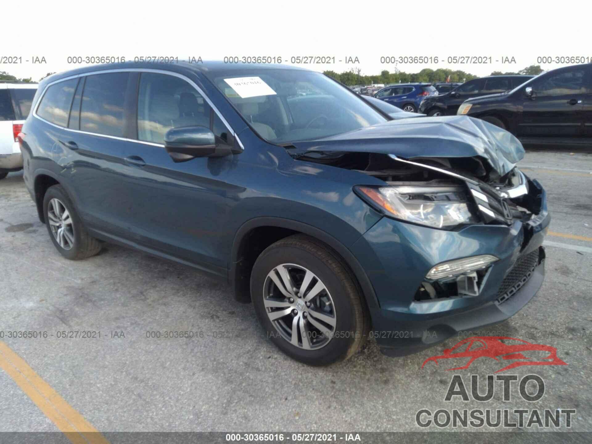 HONDA PILOT 2017 - 5FNYF5H31HB032739