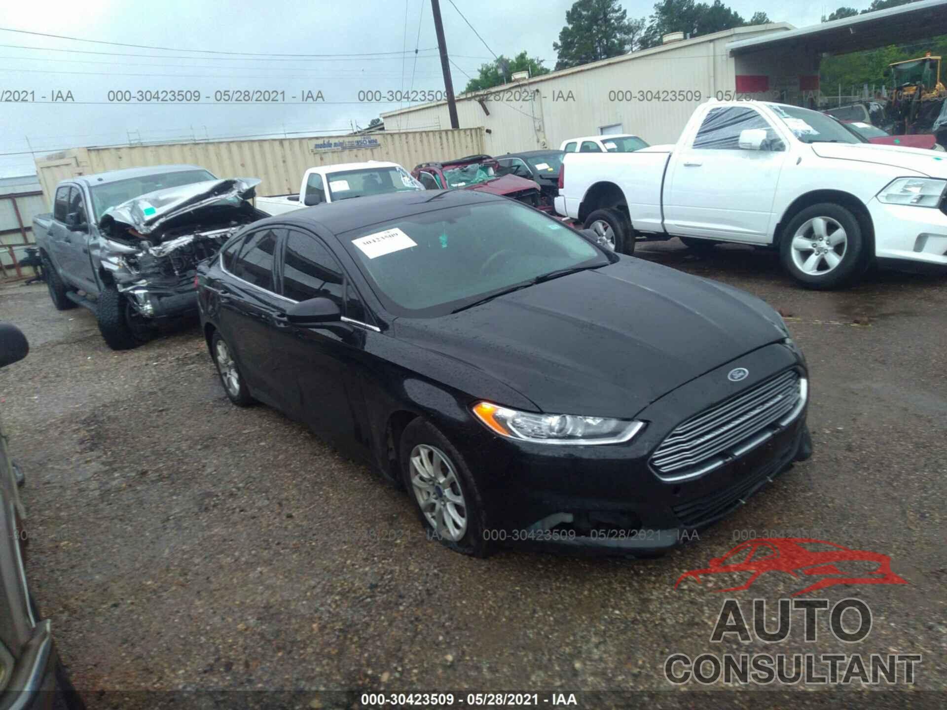 FORD FUSION 2016 - 3FA6P0G77GR327357