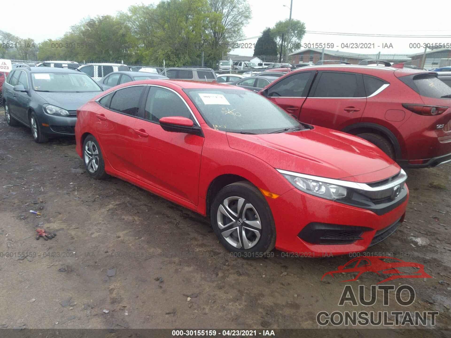 HONDA CIVIC SEDAN 2018 - 2HGFC2F59JH539926