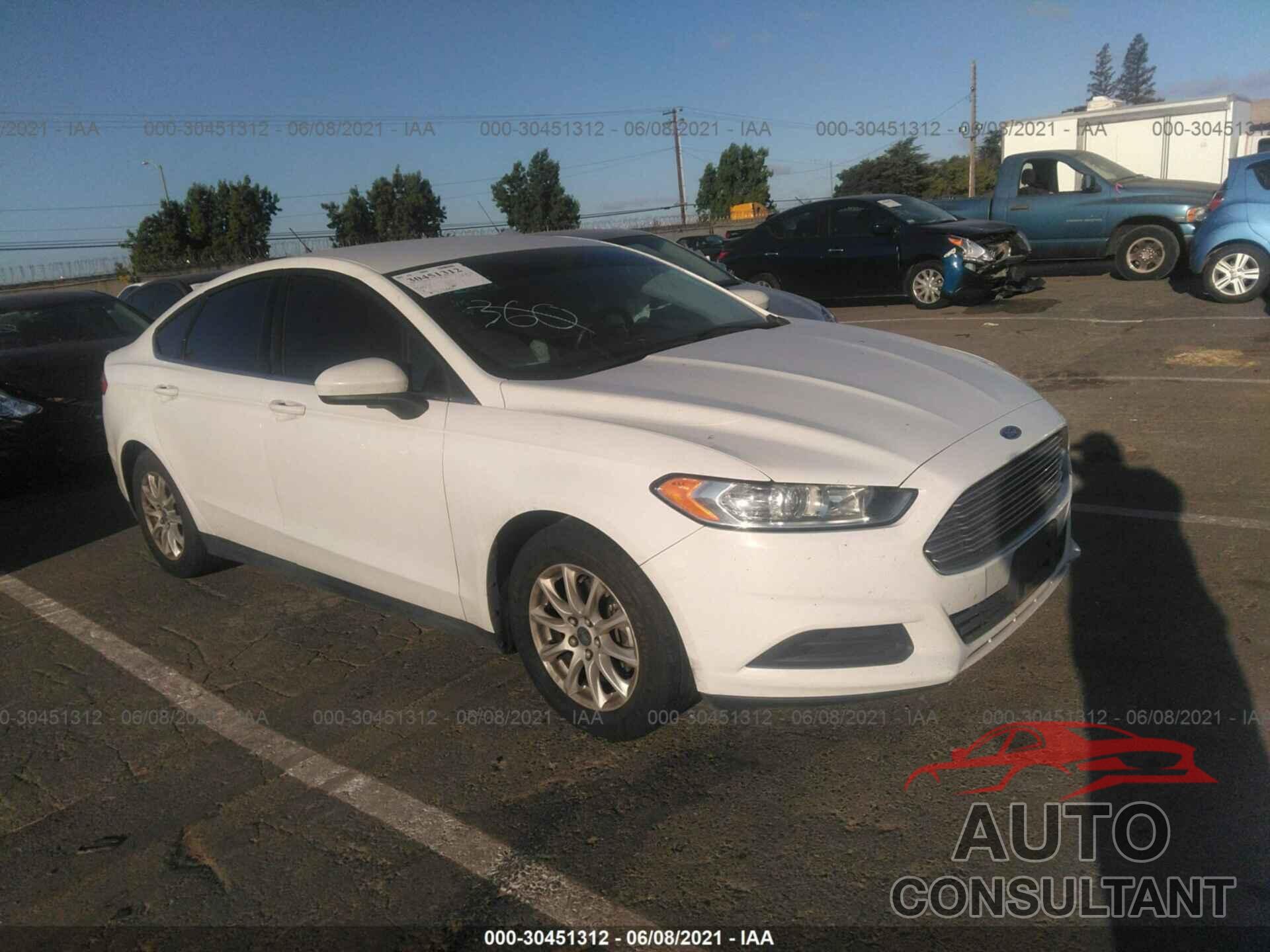 FORD FUSION 2016 - 3FA6P0G76GR195840