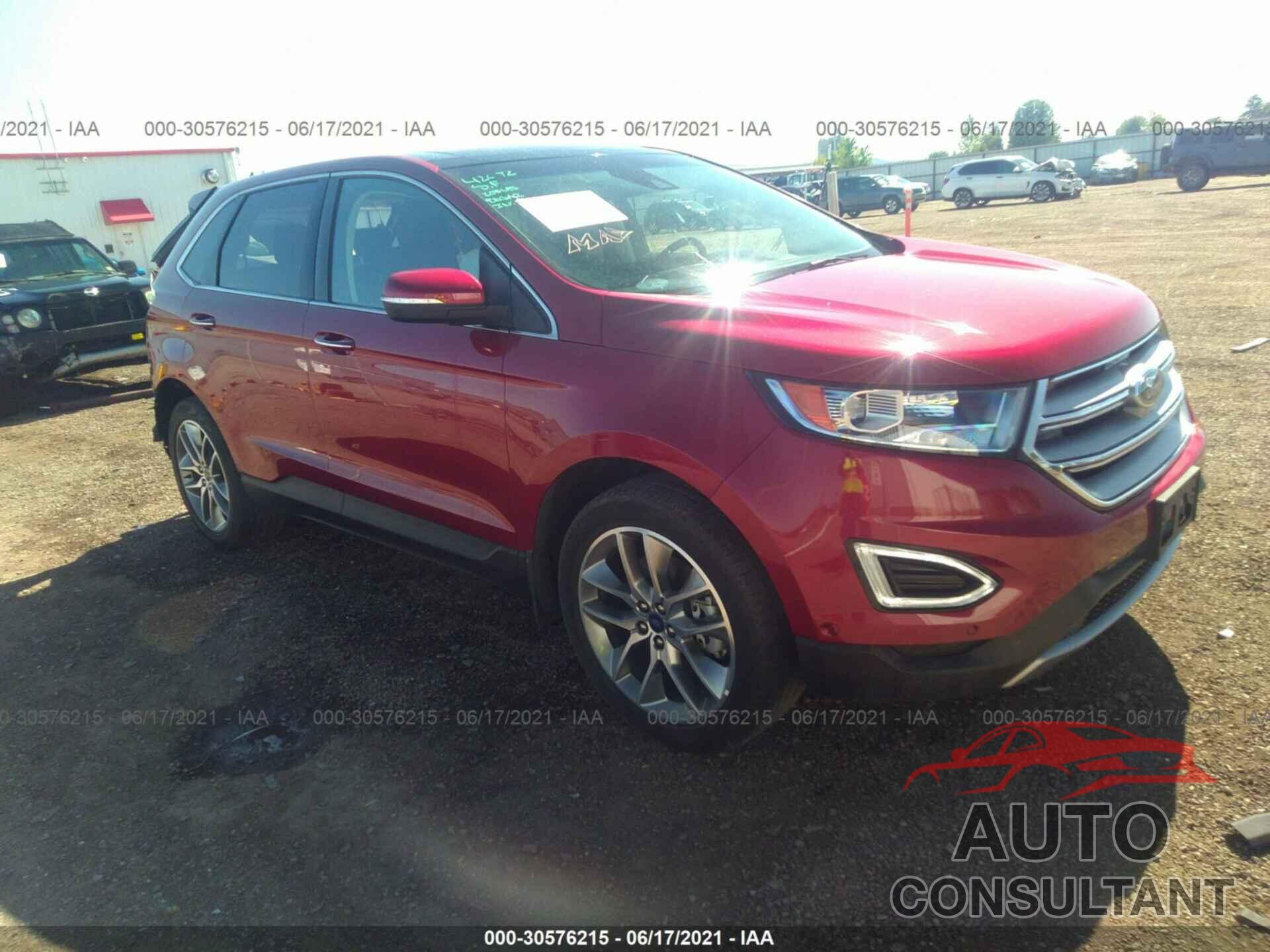 FORD EDGE 2017 - 2FMPK4K98HBB99154