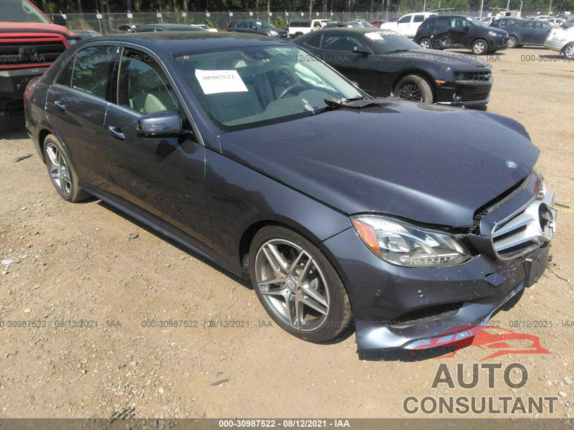 MERCEDES-BENZ E-CLASS 2016 - WDDHF8JB7GB228646