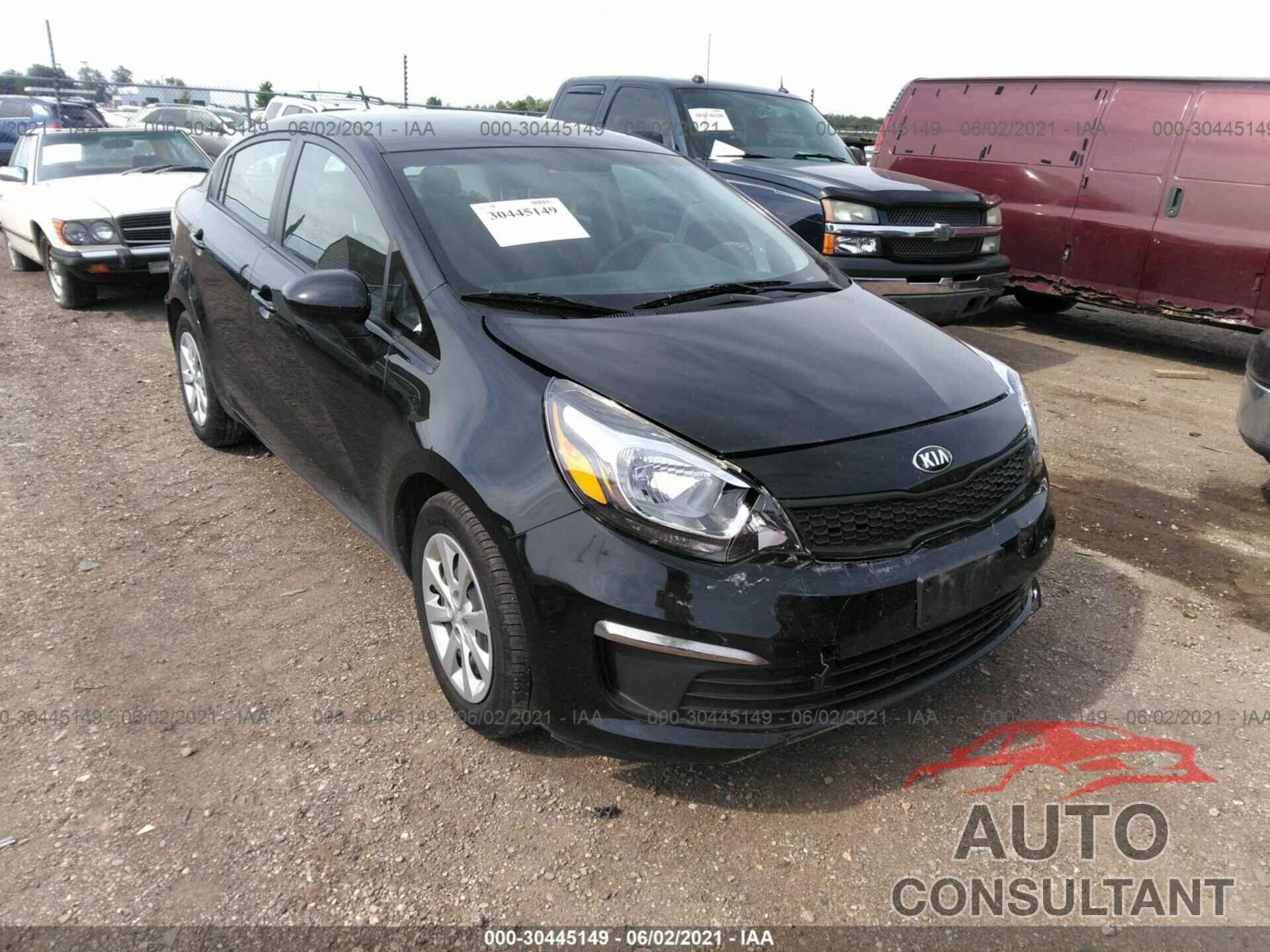 KIA RIO 2017 - KNADM4A33H6051181