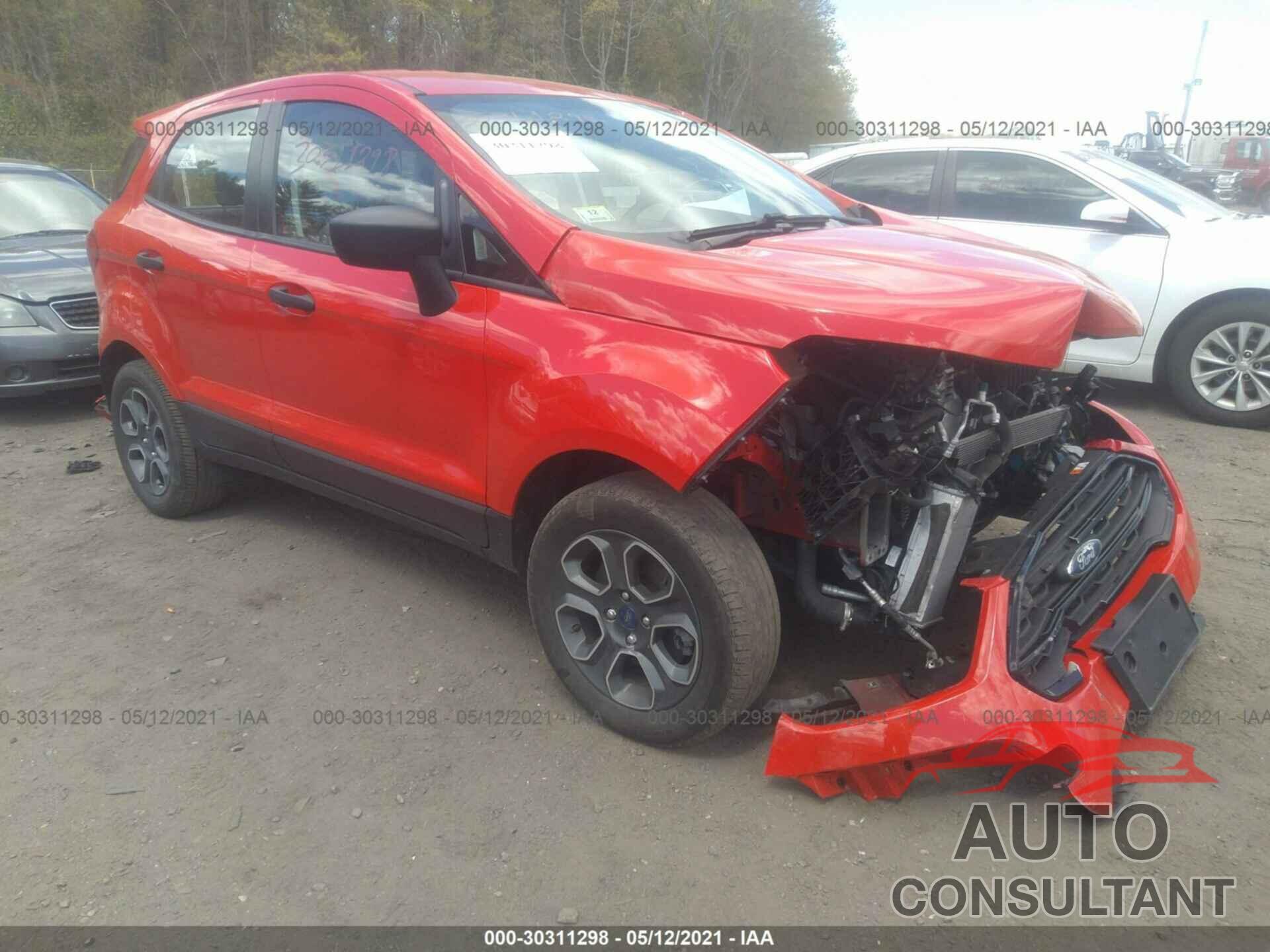 FORD ECOSPORT 2018 - MAJ3P1RE6JC238566