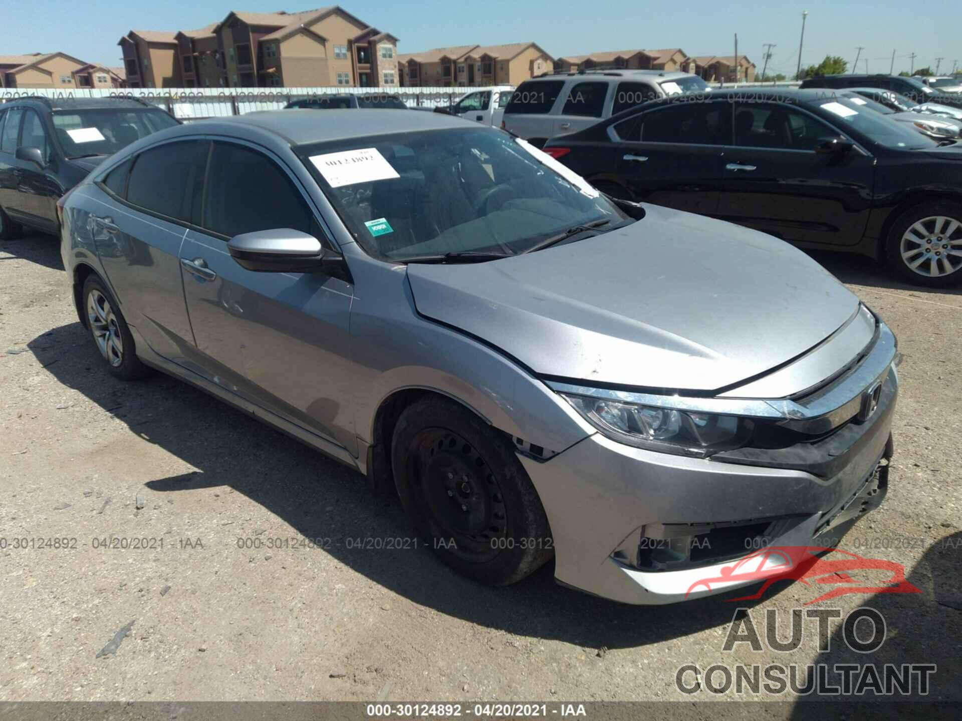 HONDA CIVIC SEDAN 2016 - 19XFC2F5XGE096303