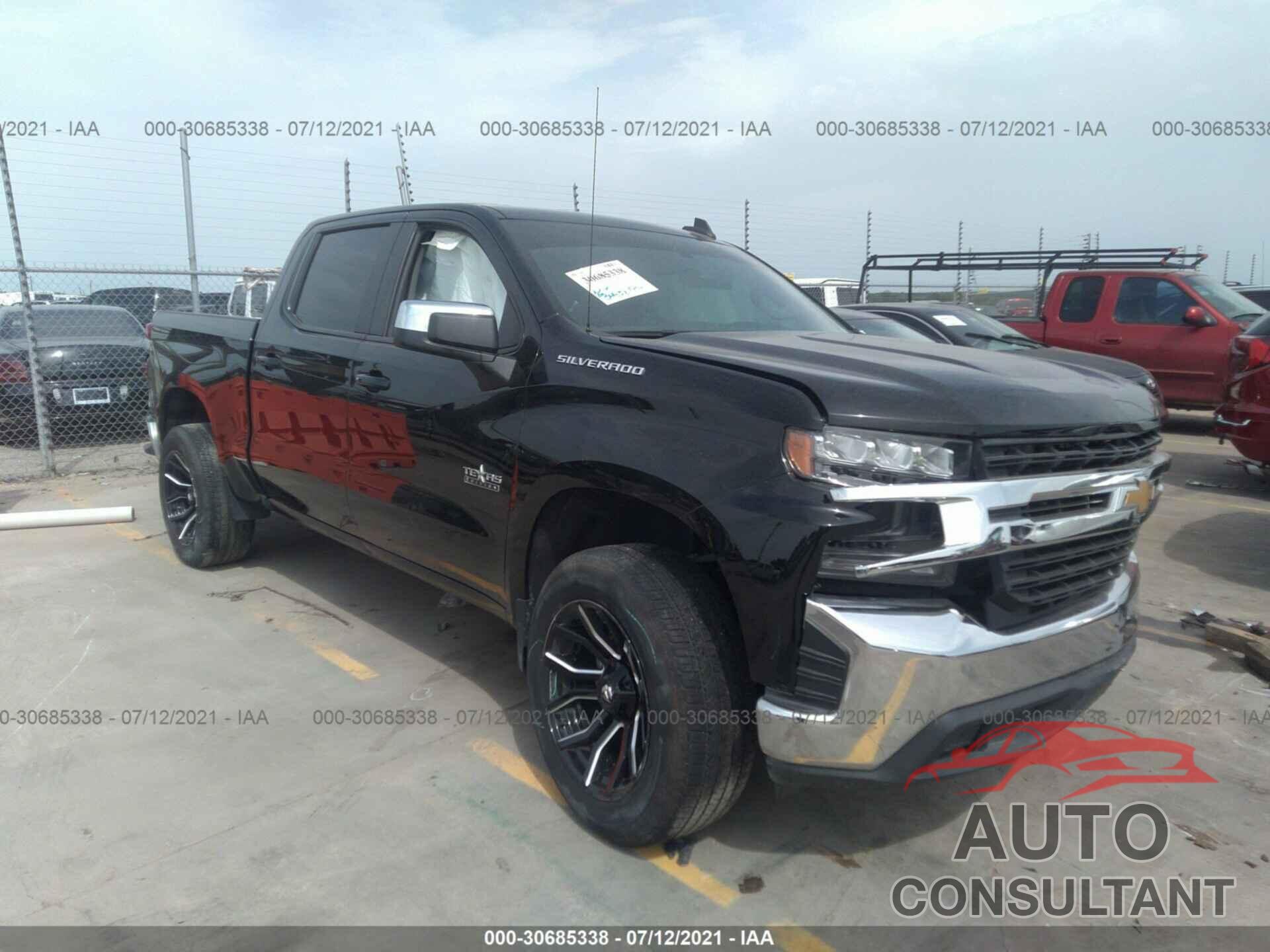 CHEVROLET SILVERADO 1500 2020 - 3GCPWCED6LG137681