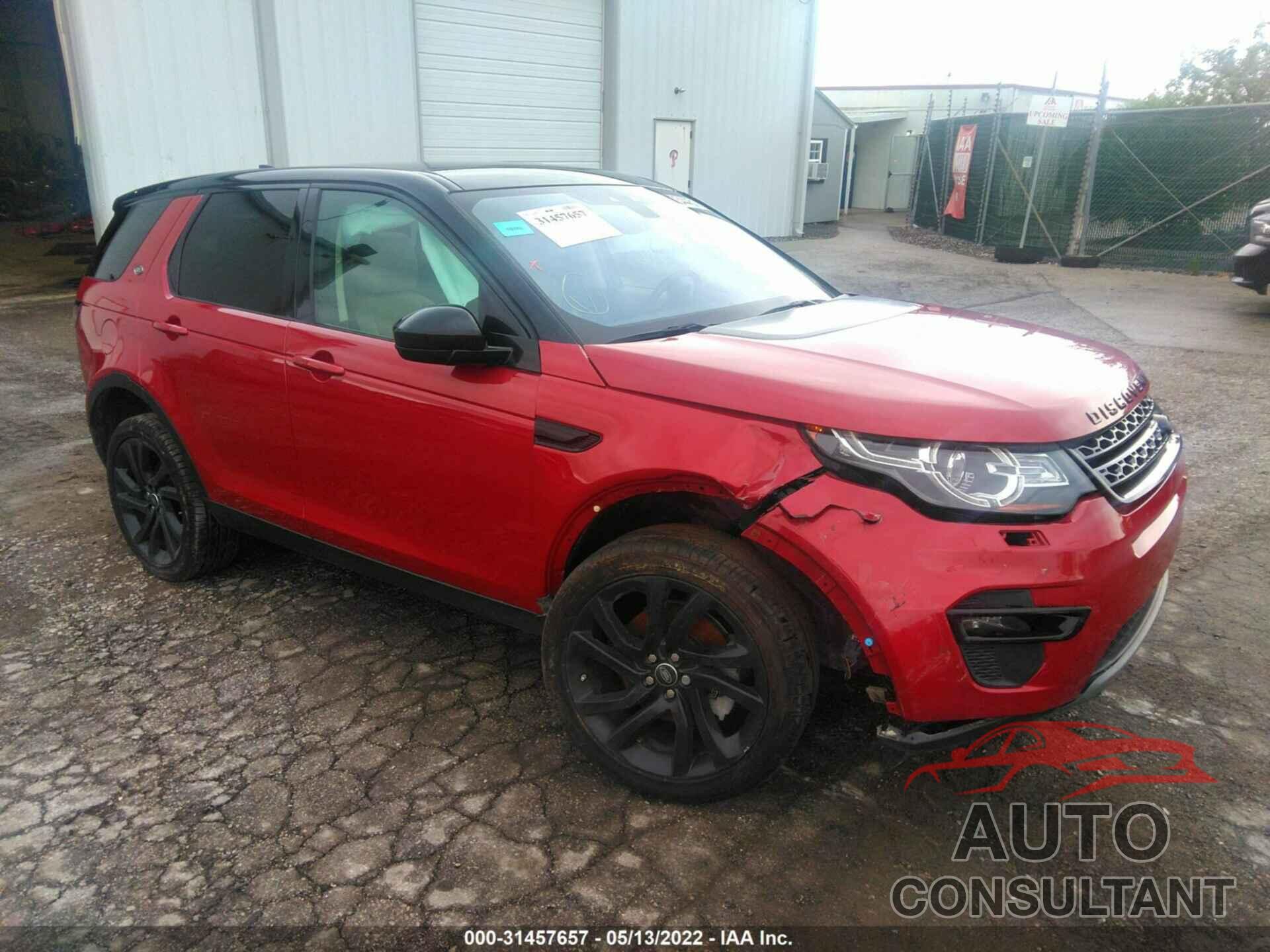 LAND ROVER DISCOVERY SPORT 2017 - SALCR2BG0HH694669