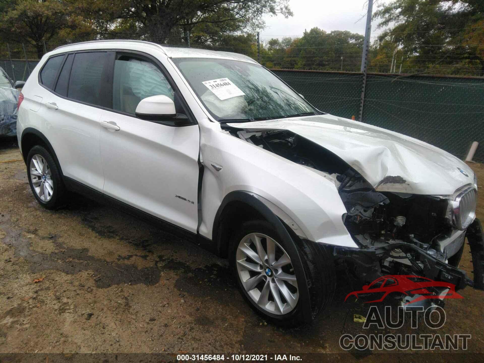 BMW X3 2017 - 5UXWX9C3XH0W77292