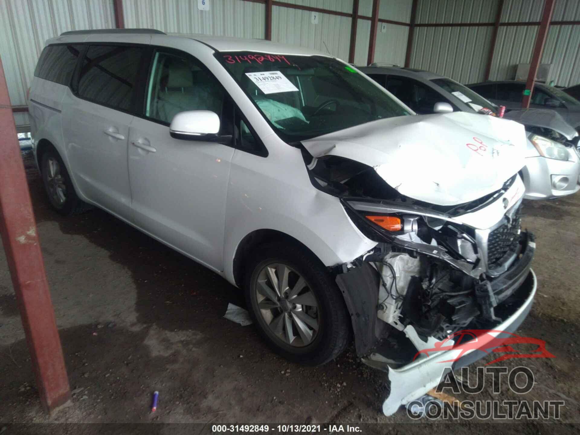 KIA SEDONA 2017 - KNDMB5C17H6314640