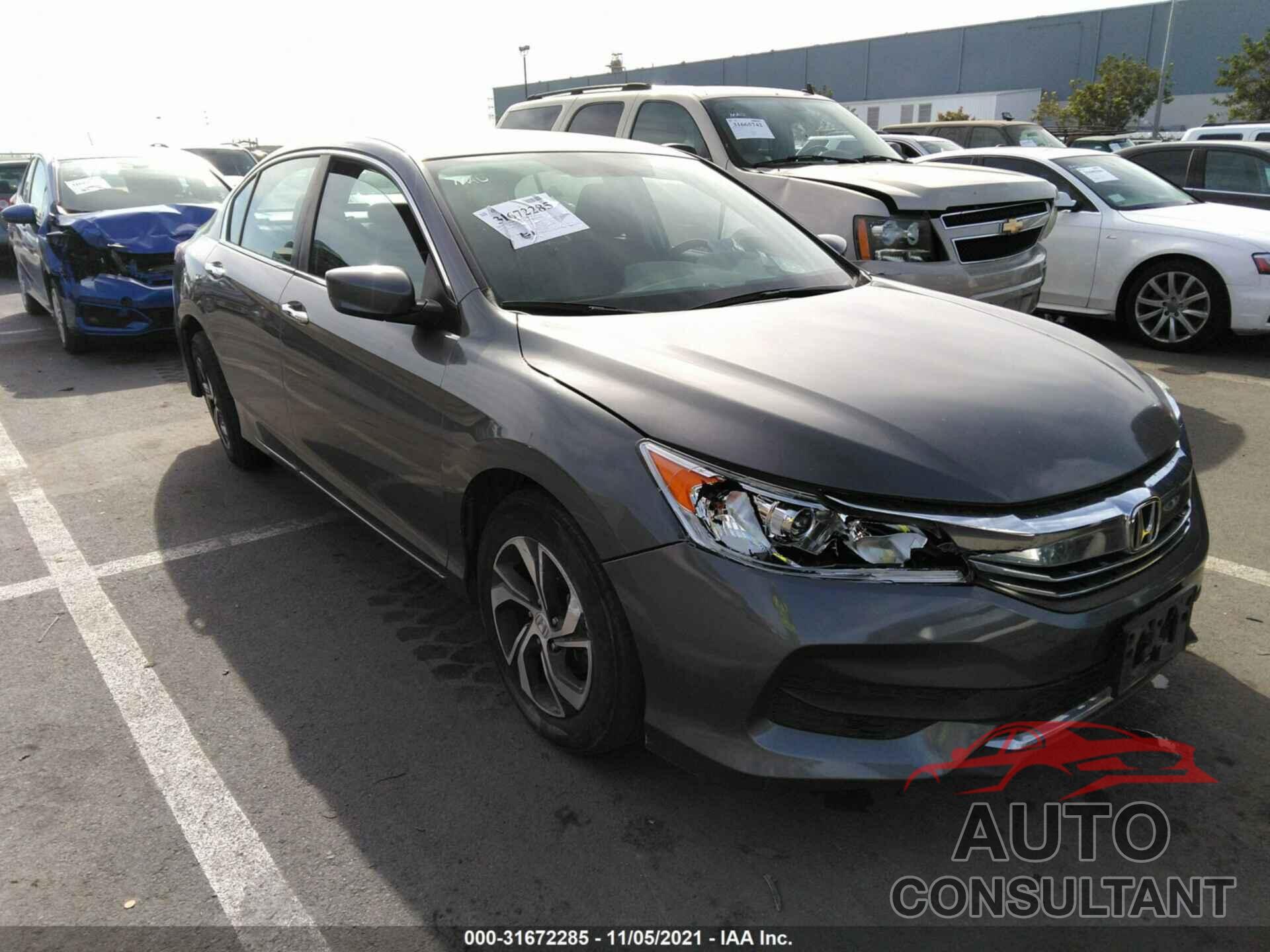 HONDA ACCORD SEDAN 2017 - 1HGCR2F38HA191156