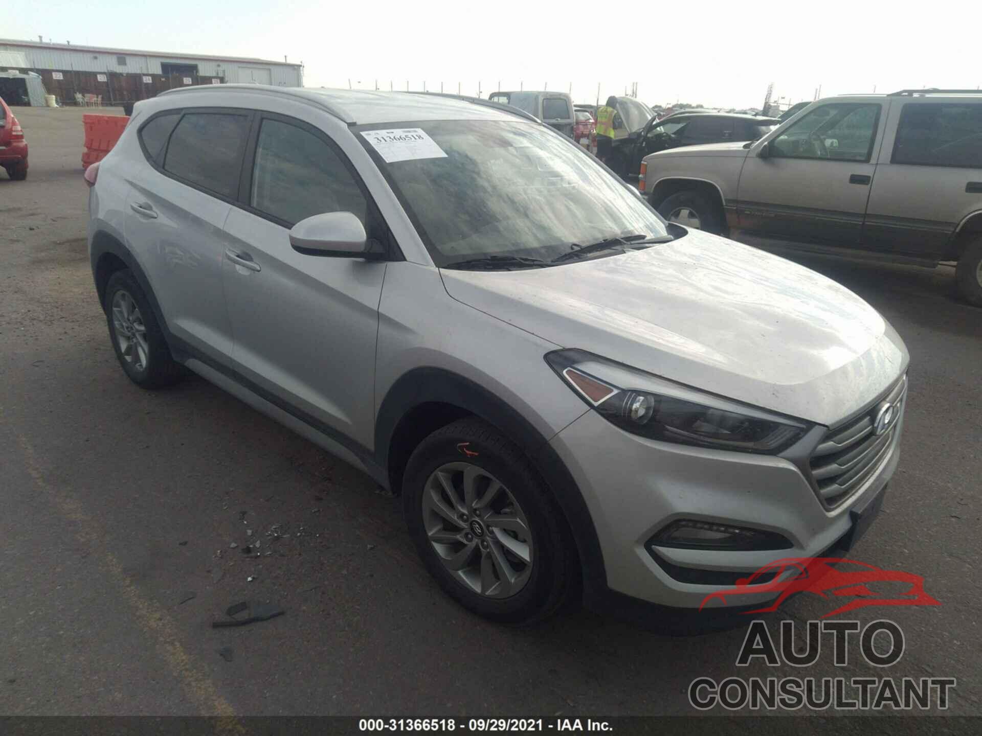 HYUNDAI TUCSON 2018 - KM8J3CA41JU730861