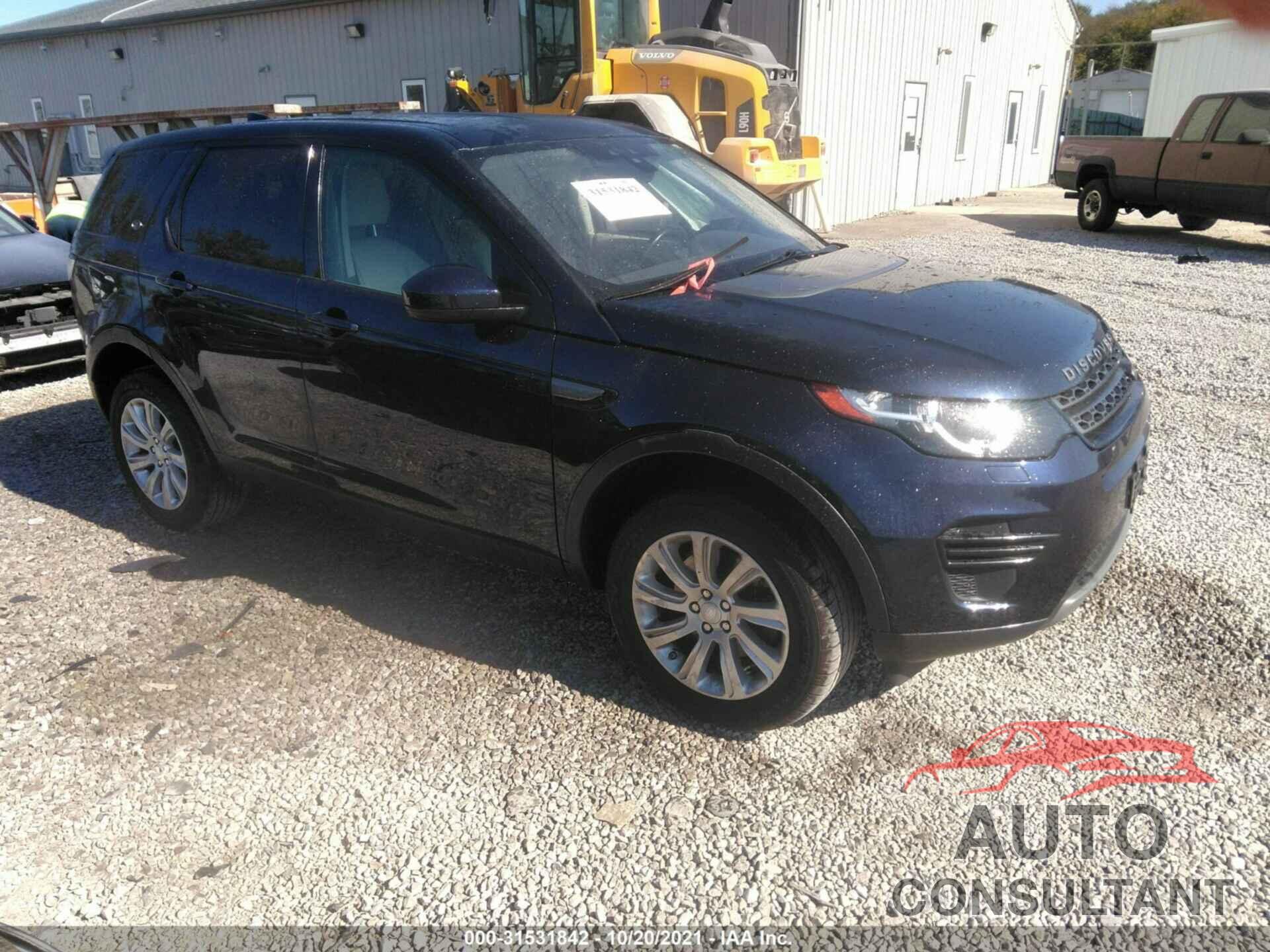 LAND ROVER DISCOVERY SPORT 2017 - SALCP2BG0HH721343