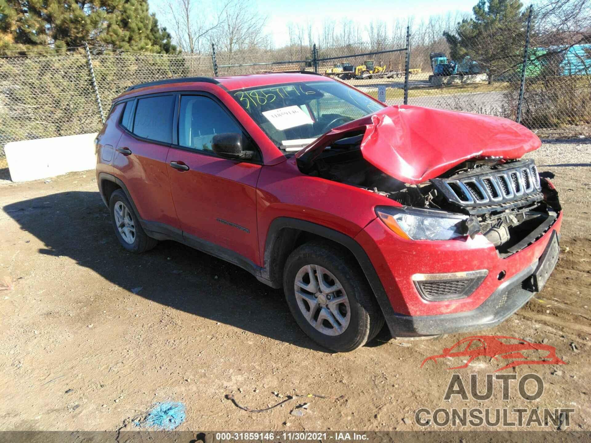 JEEP COMPASS 2018 - 3C4NJCABXJT122986