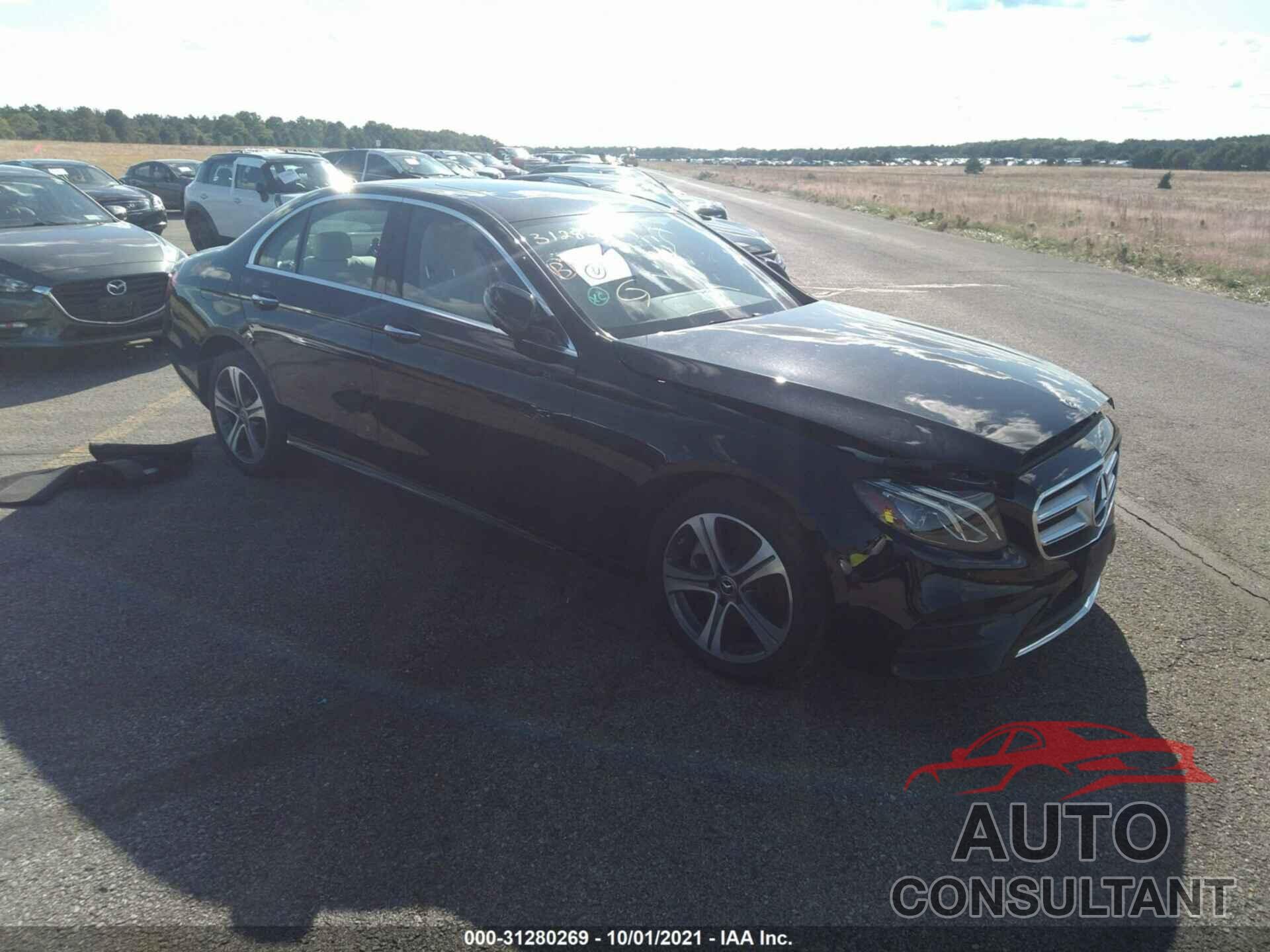MERCEDES-BENZ E-CLASS 2019 - WDDZF4KBXKA507812