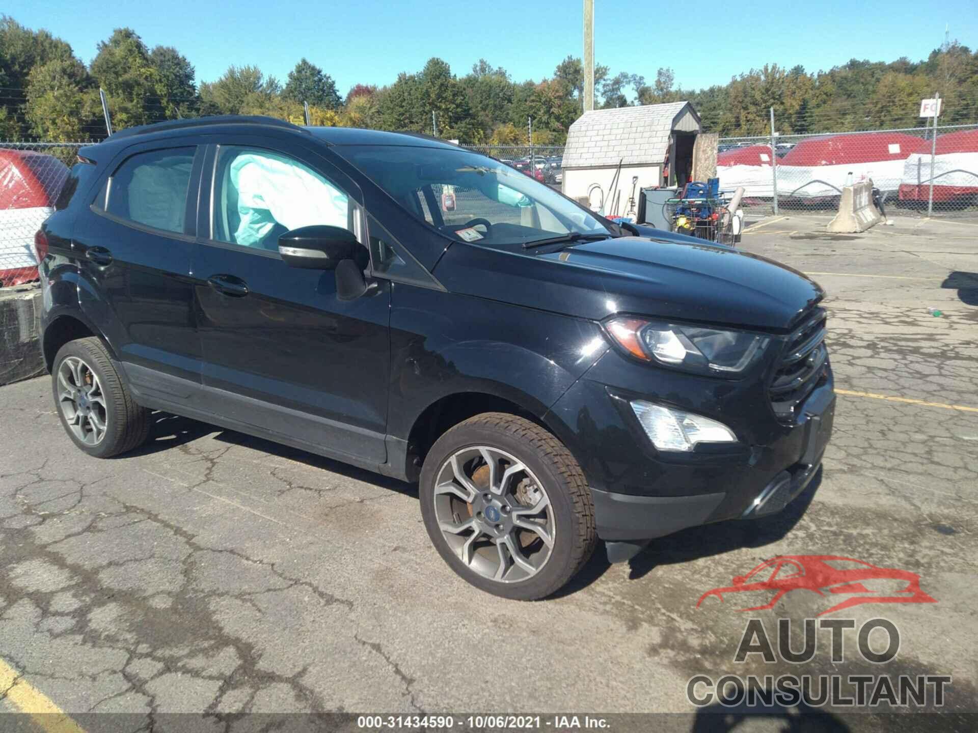 FORD ECOSPORT 2019 - MAJ6S3JL9KC251606