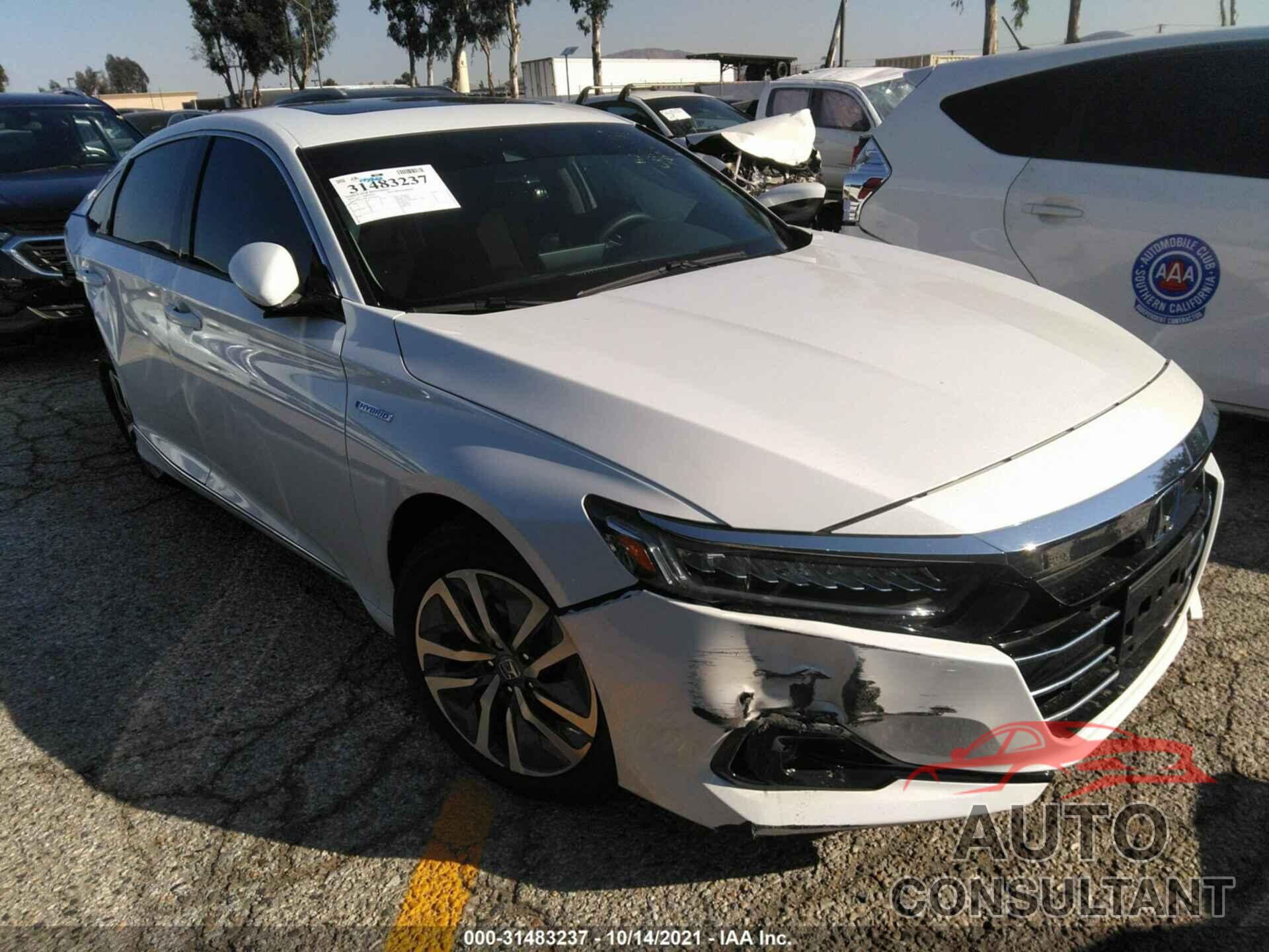 HONDA ACCORD HYBRID 2021 - 1HGCV3F4XMA009574