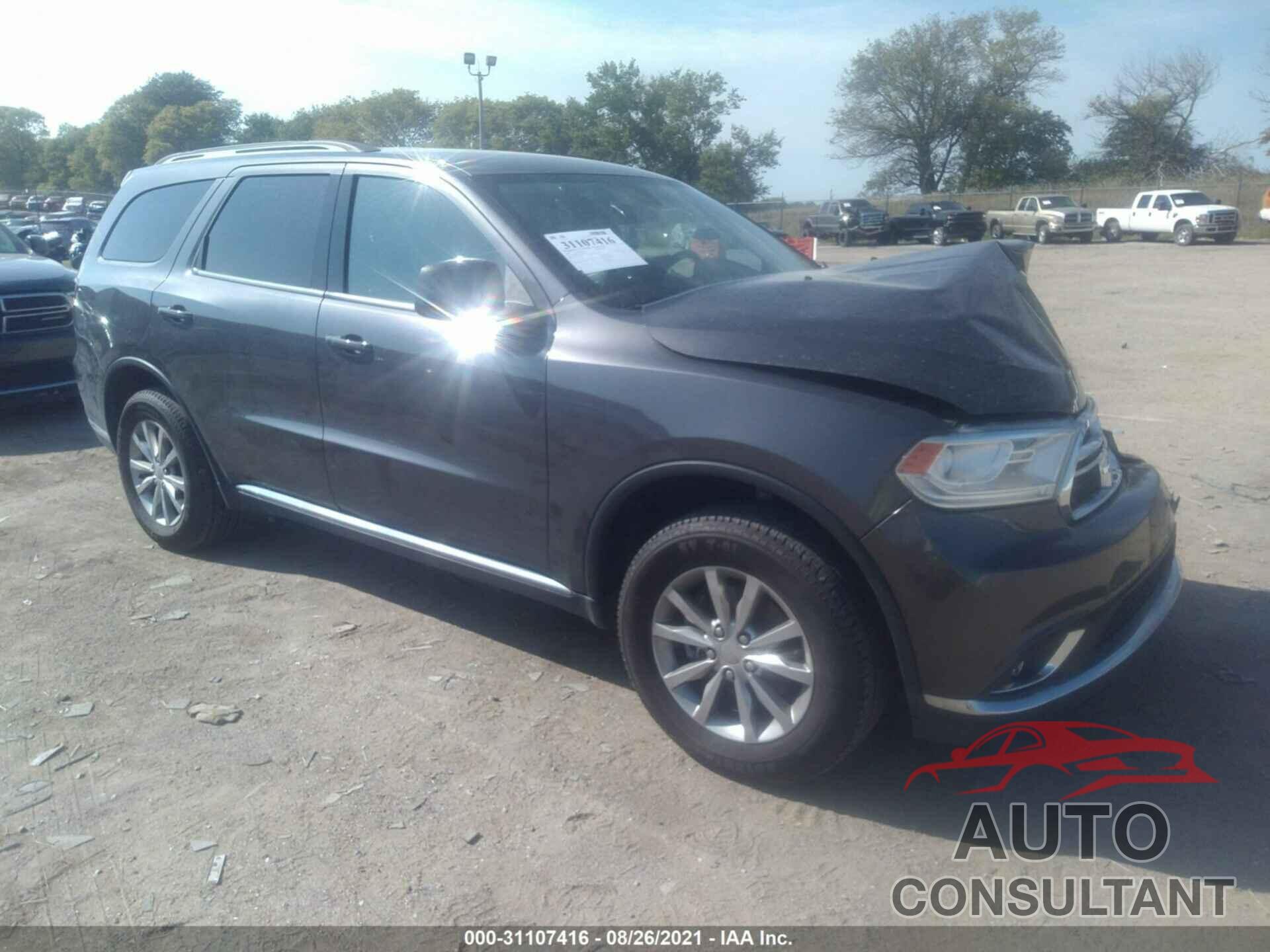 DODGE DURANGO 2017 - 1C4RDJAG9HC774917
