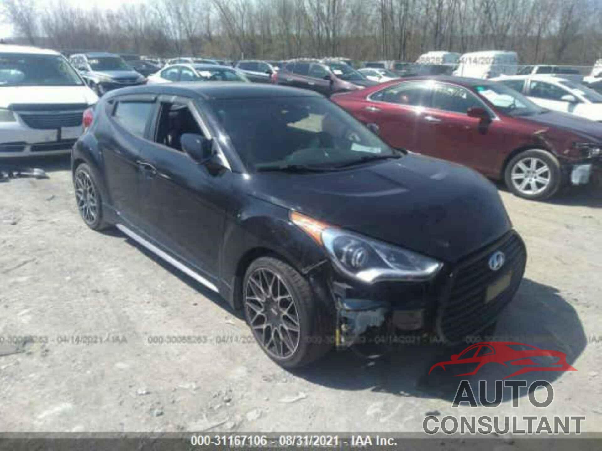 HYUNDAI VELOSTER 2016 - KMHTC6AE1GU250217