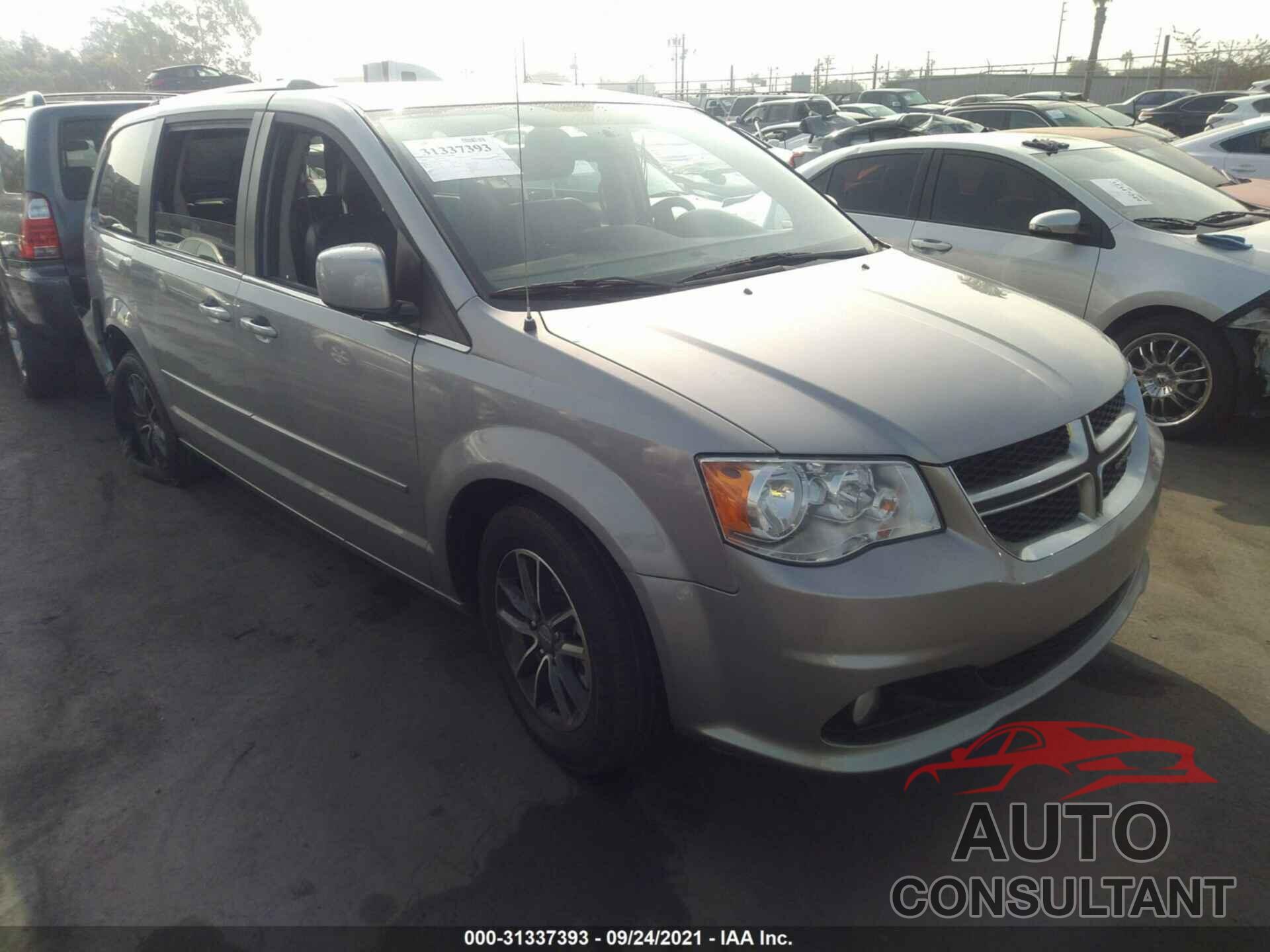 DODGE GRAND CARAVAN 2017 - 2C4RDGCG0HR863699