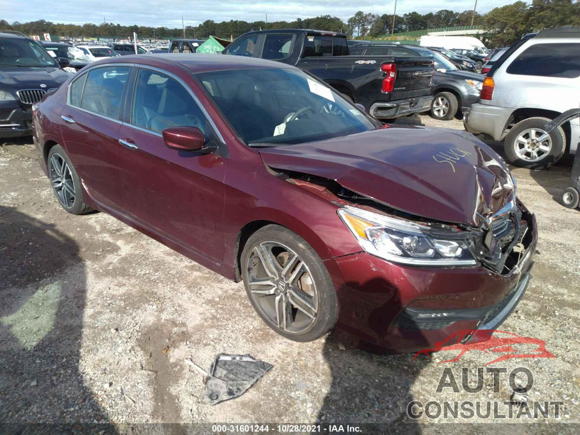 HONDA ACCORD SEDAN 2017 - 1HGCR2F12HA206927