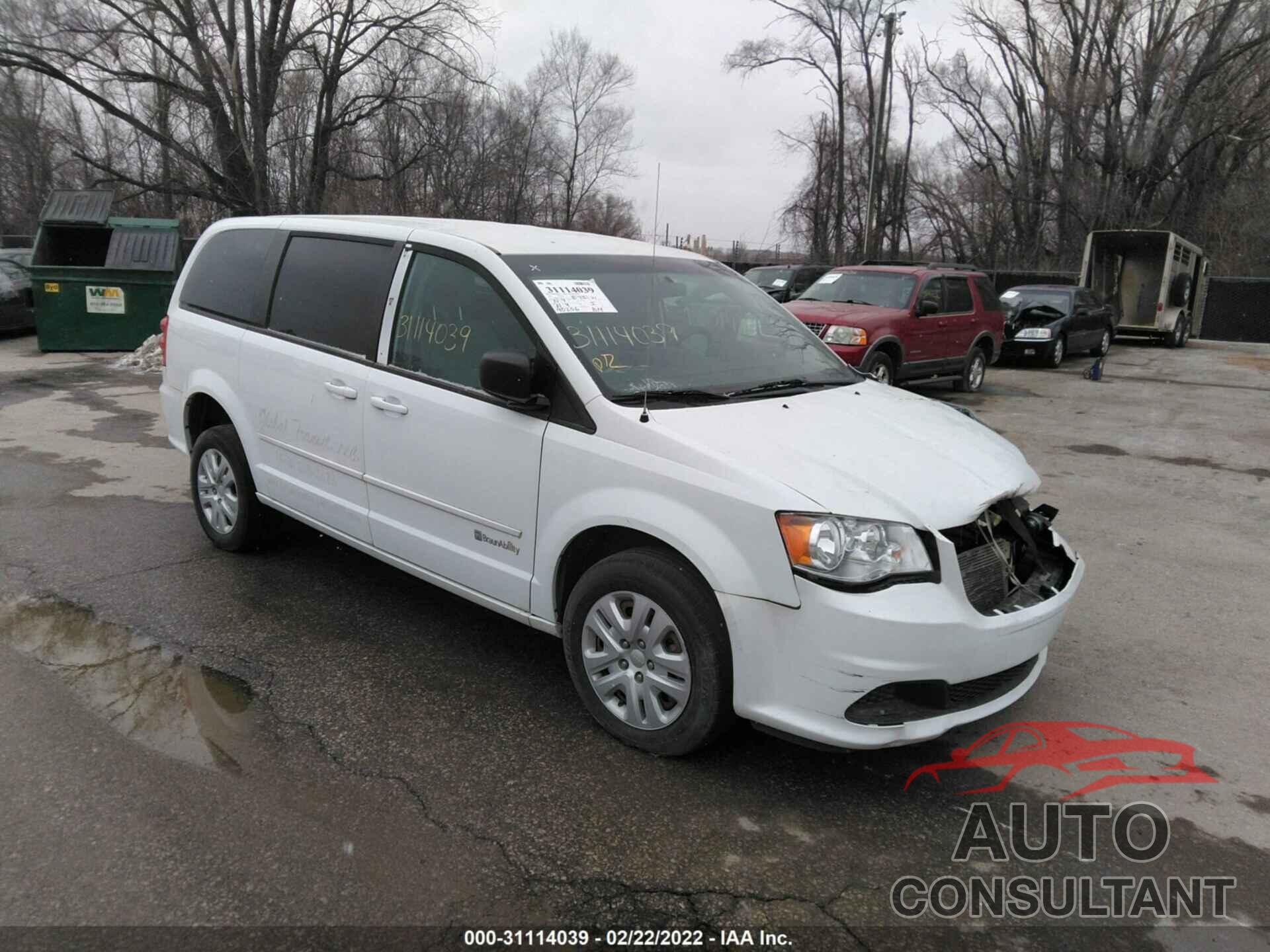 DODGE GRAND CARAVAN 2016 - 2C4RDGBG0GR377717