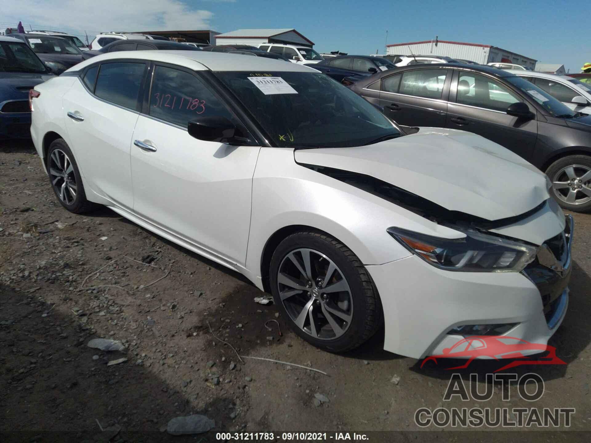 NISSAN MAXIMA 2017 - 1N4AA6AP3HC452640