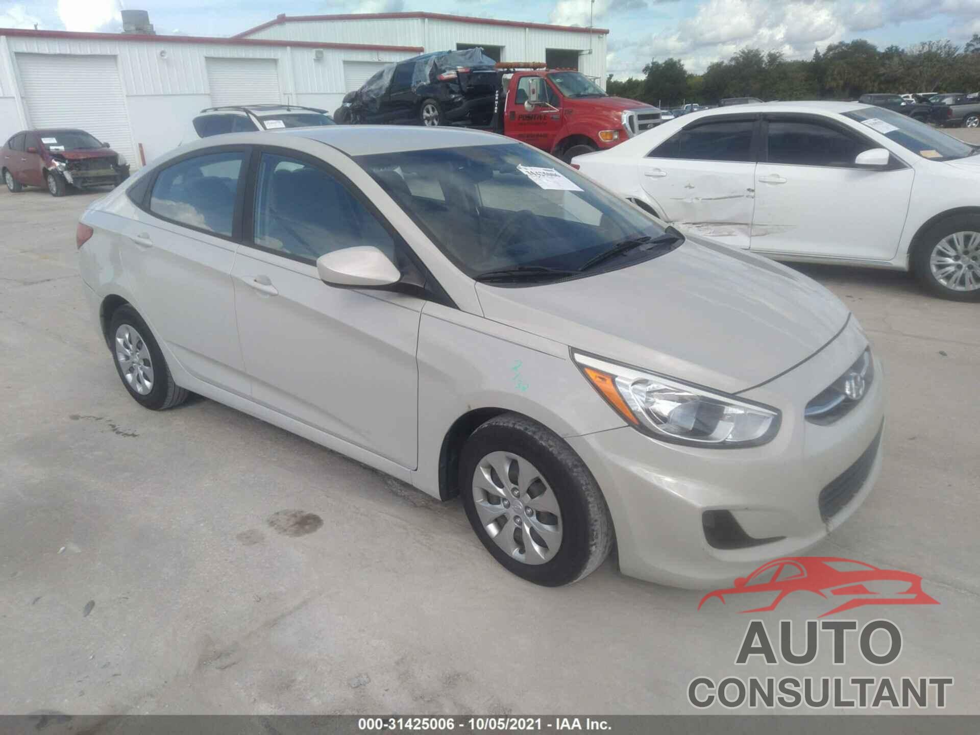 HYUNDAI ACCENT 2016 - KMHCT4AE6GU137187