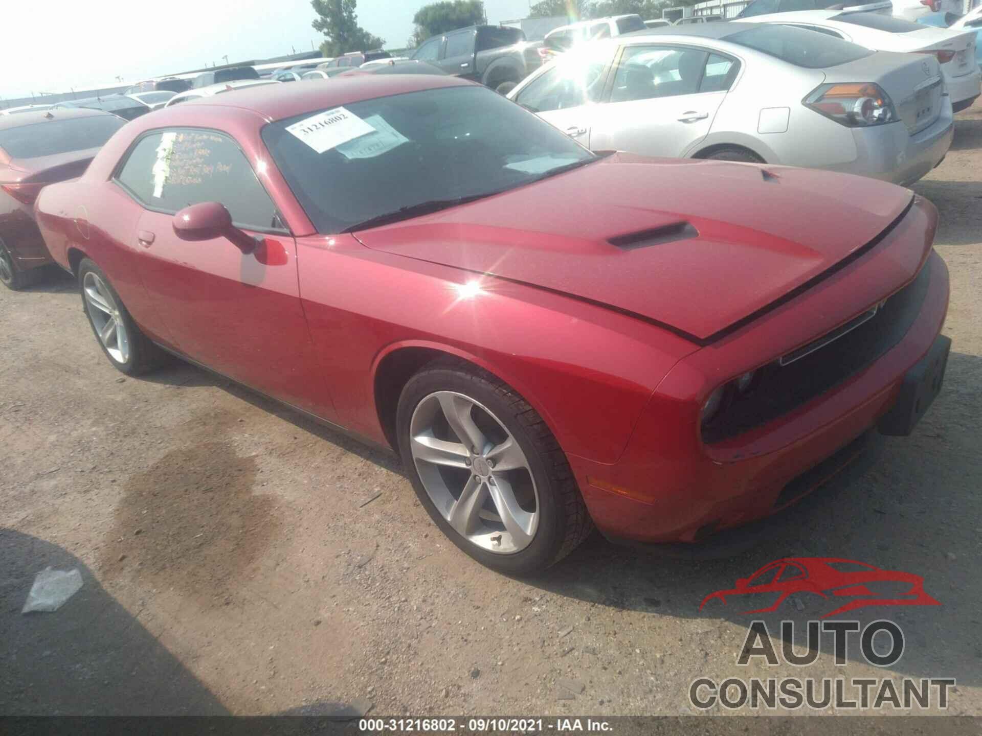 DODGE CHALLENGER 2016 - 2C3CDZAG9GH158543