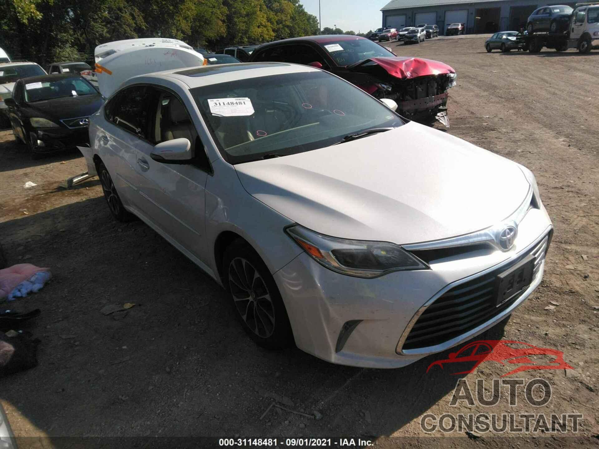 TOYOTA AVALON 2016 - 4T1BK1EB2GU214411