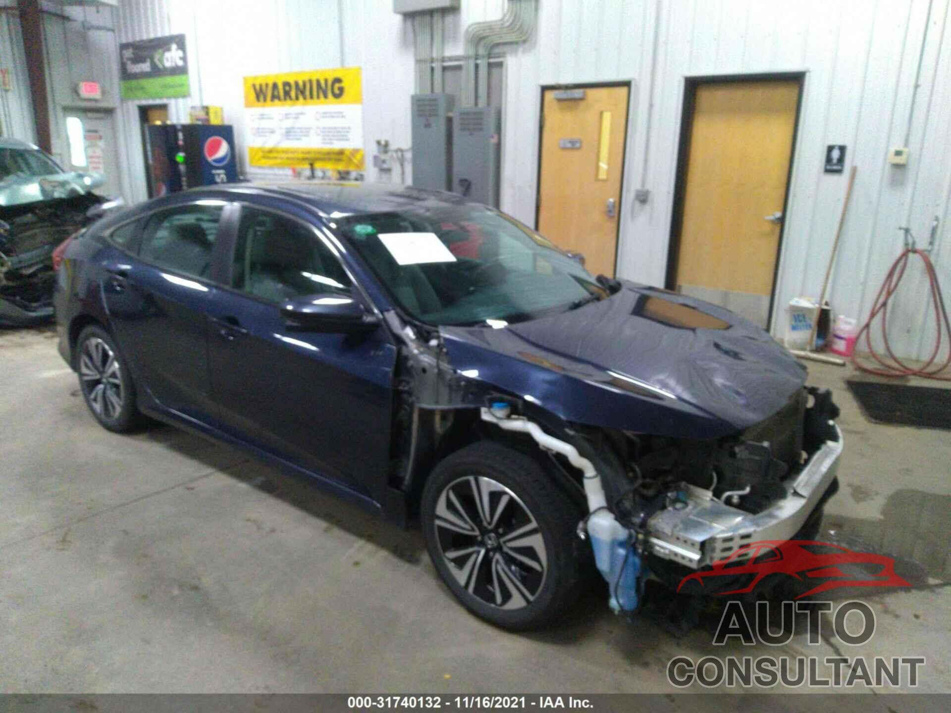 HONDA CIVIC SEDAN 2016 - 19XFC1F31GE034197