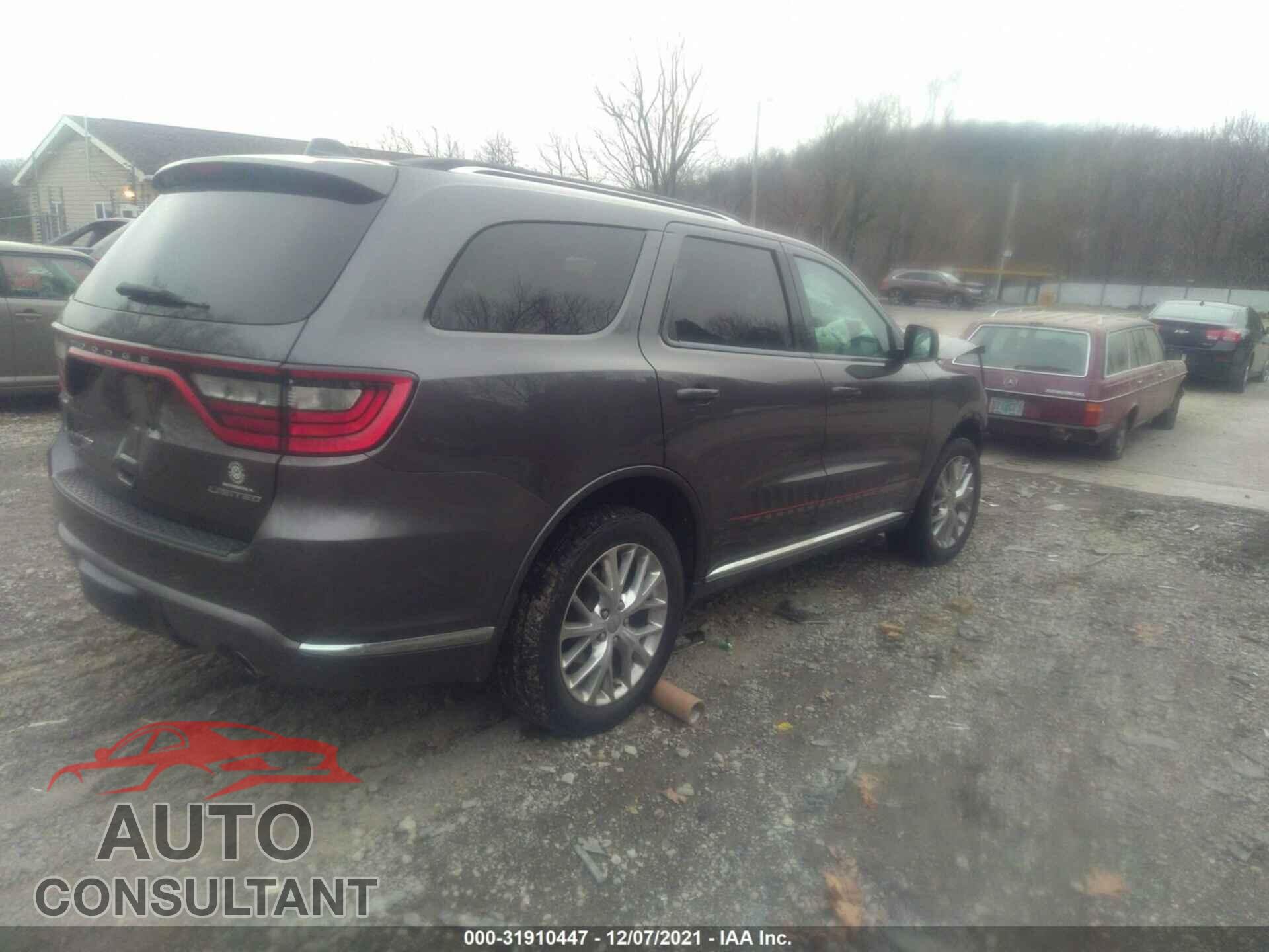DODGE DURANGO 2016 - 1C4RDJDG6GC315564