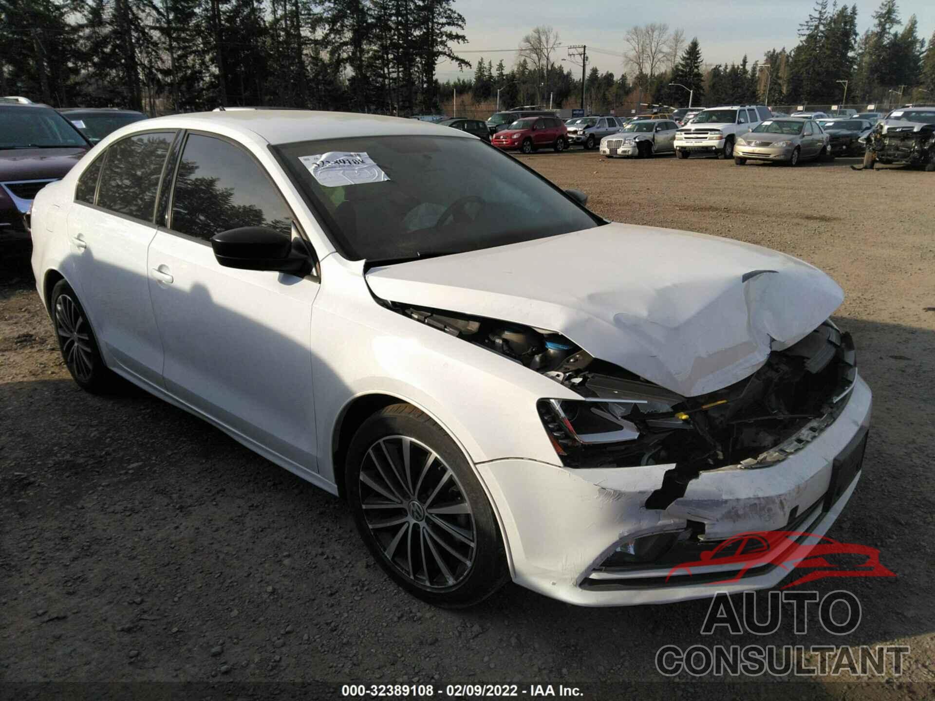 VOLKSWAGEN JETTA SEDAN 2016 - 3VWD17AJ3GM343971