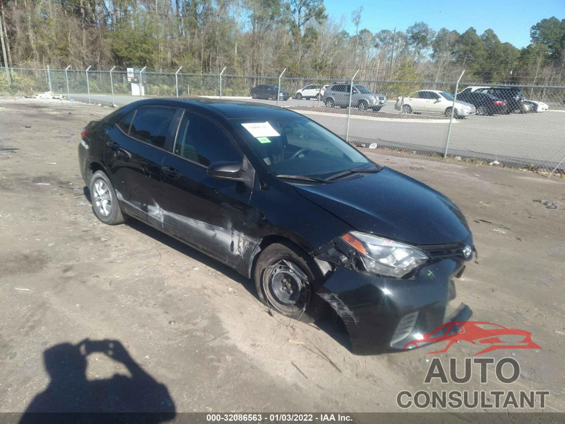 TOYOTA COROLLA 2016 - 2T1BURHE9GC723508
