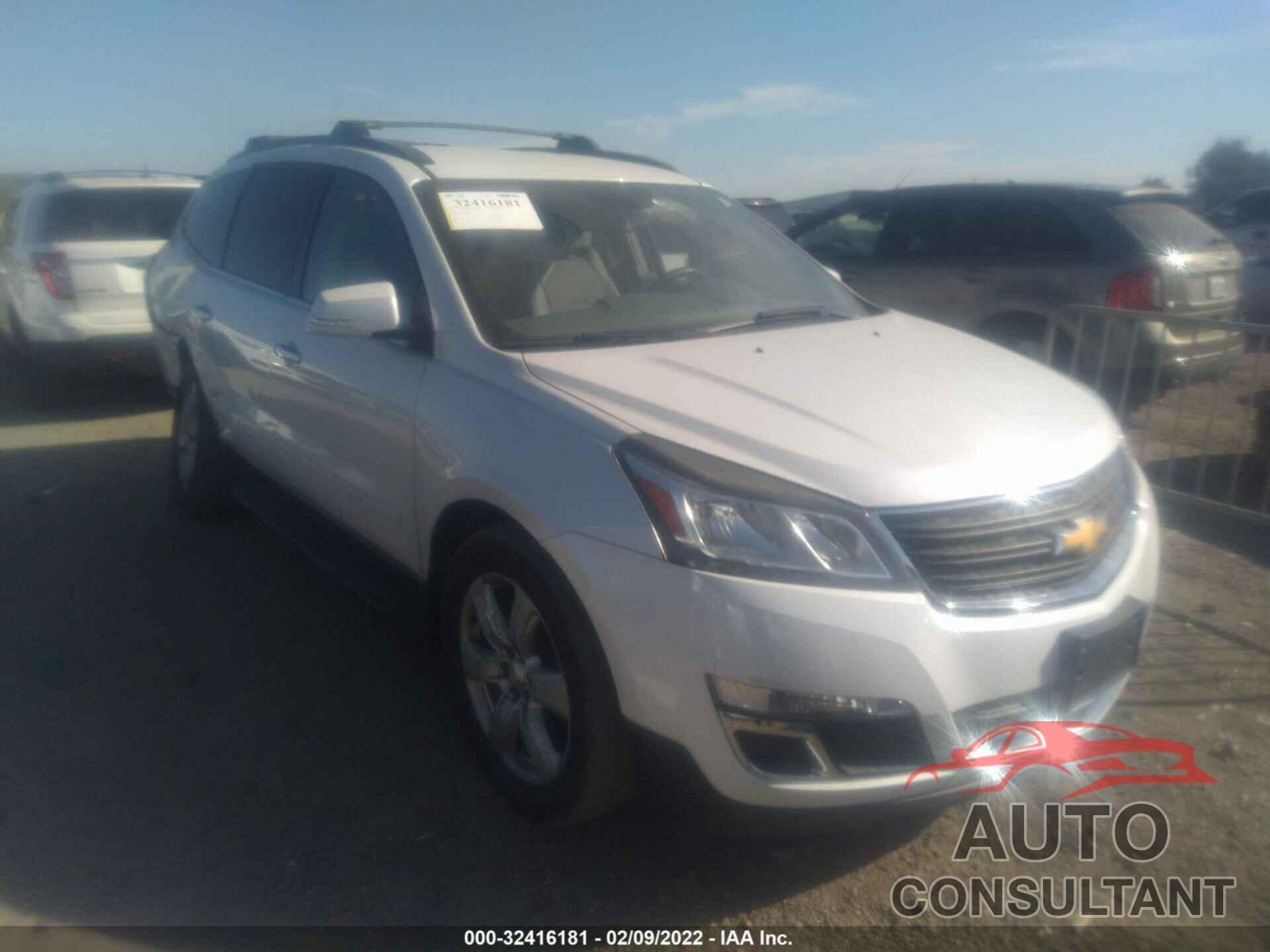 CHEVROLET TRAVERSE 2016 - 1GNKRGKD2GJ147553